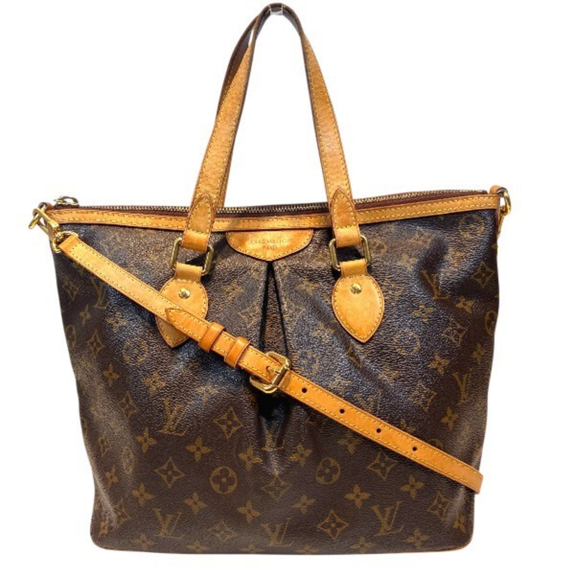 Louis Vuitton Brown Monogram Handbag Shoulder Bag (Pre-Owned)