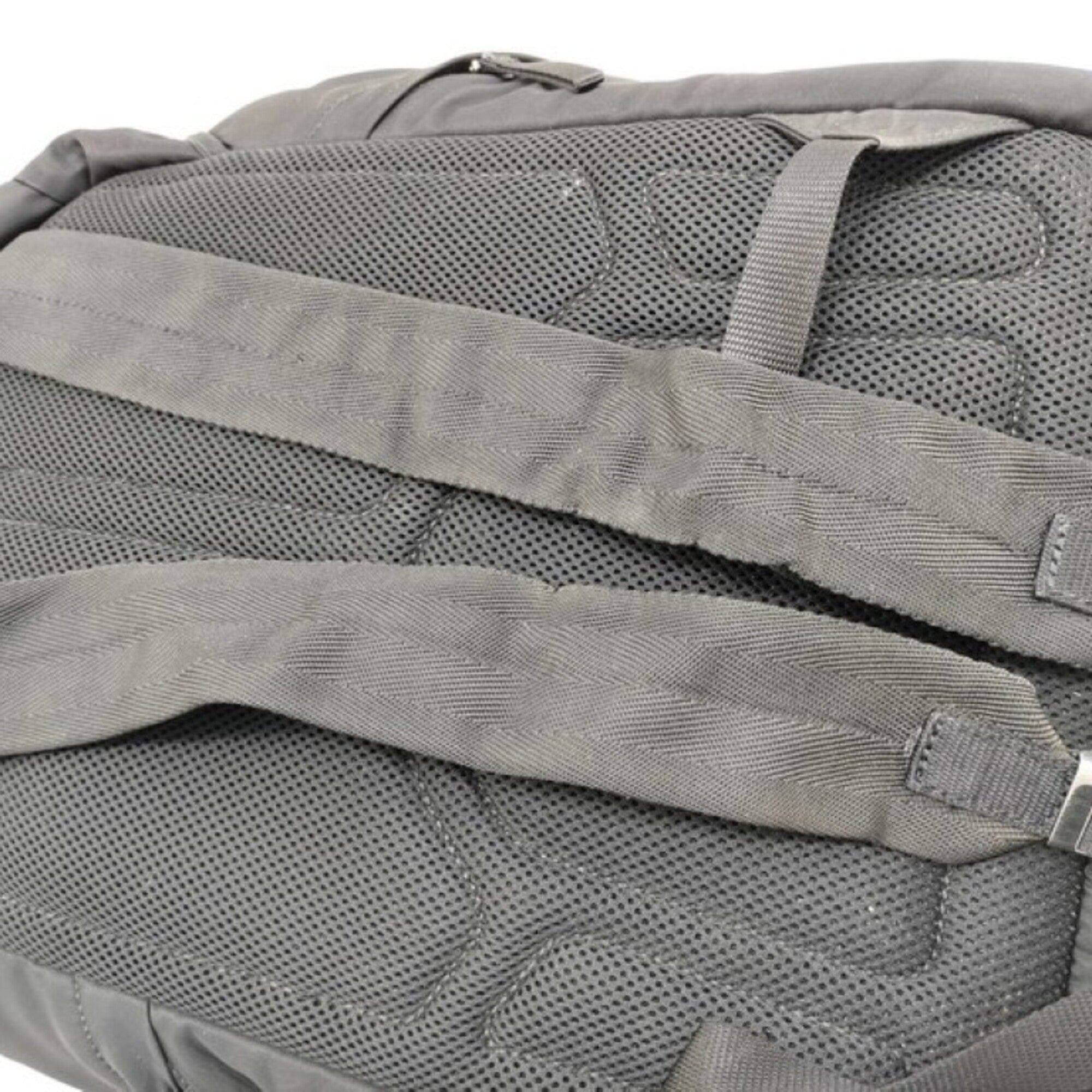 Prada Black Nylon Backpack (Pre-Owned)