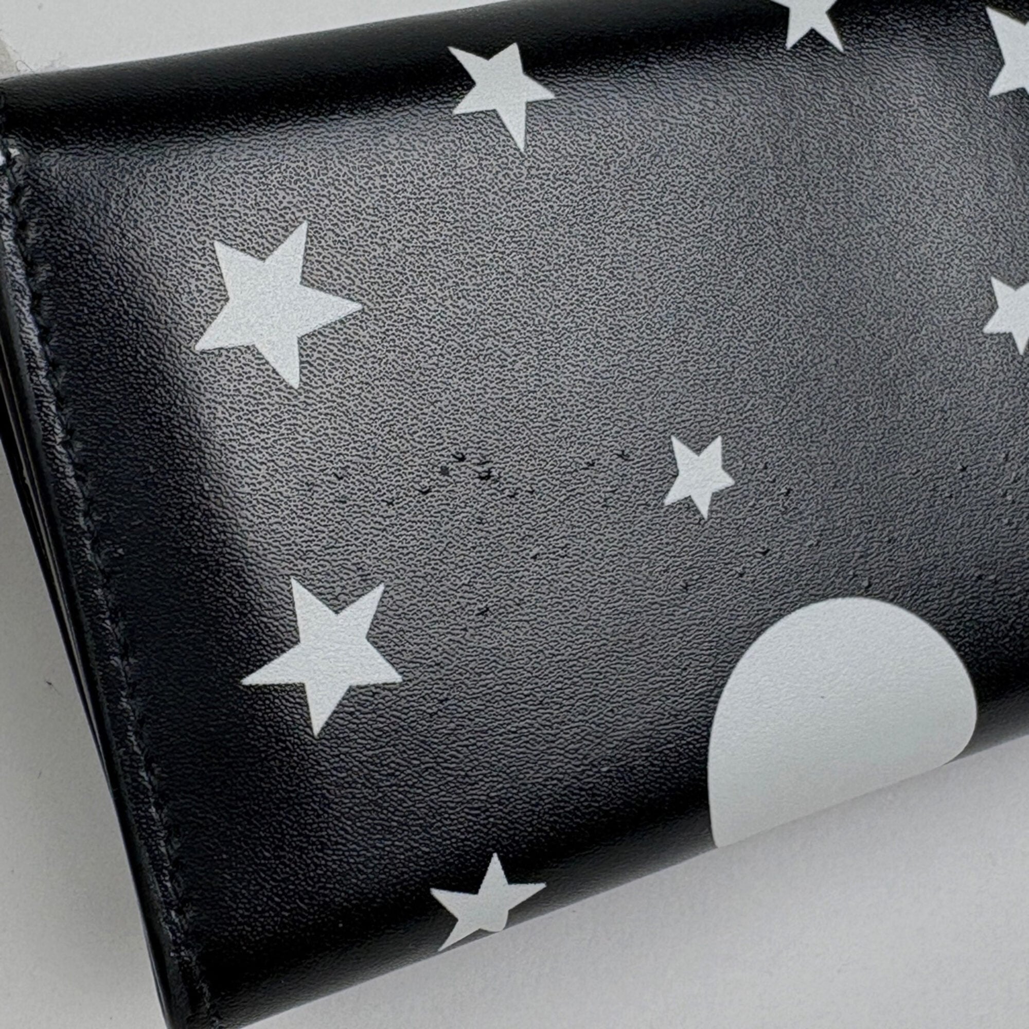 Balenciaga Black Leather Checkbook Holder (Pre-Owned)