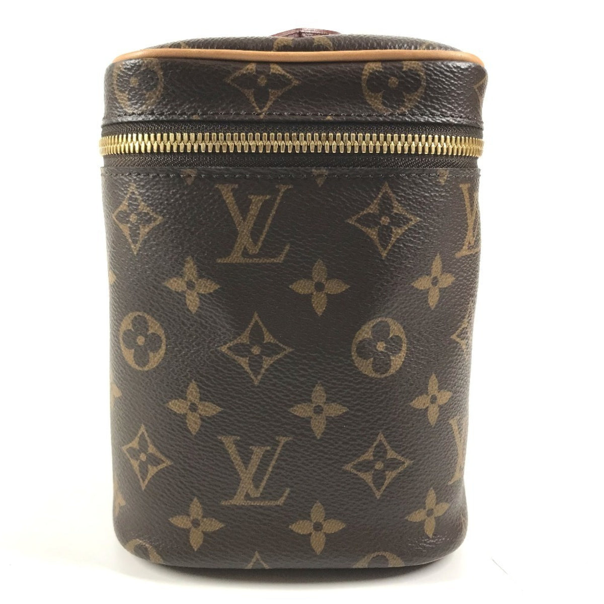 Louis Vuitton Brown Monogram Canvas Handbag Pouch (Pre-Owned)