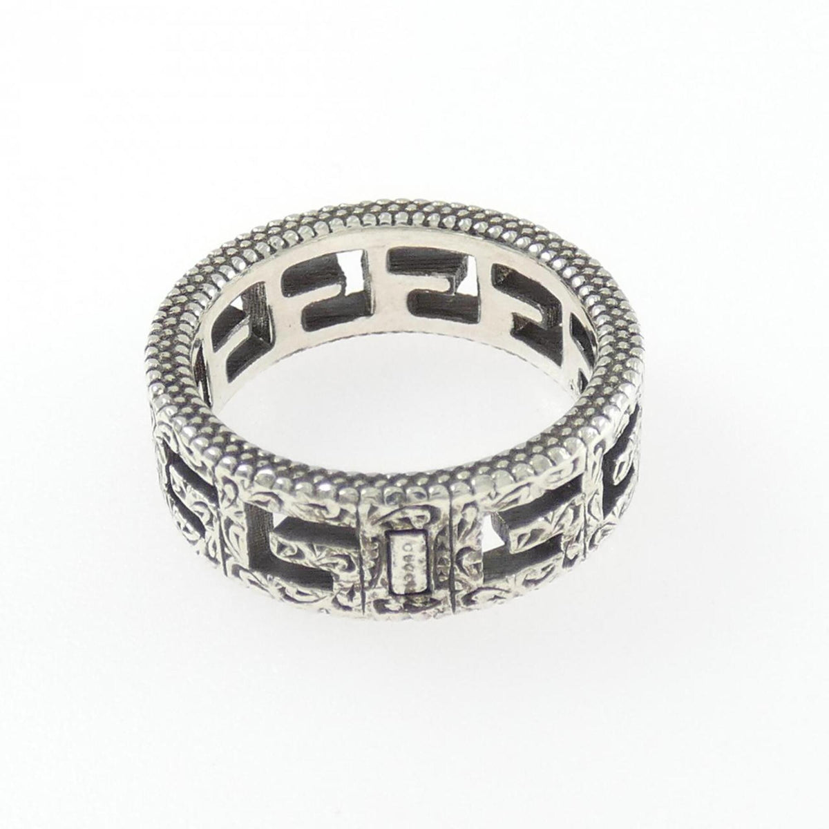 Gucci Silver 925 Band Ring (Pre-Owned)