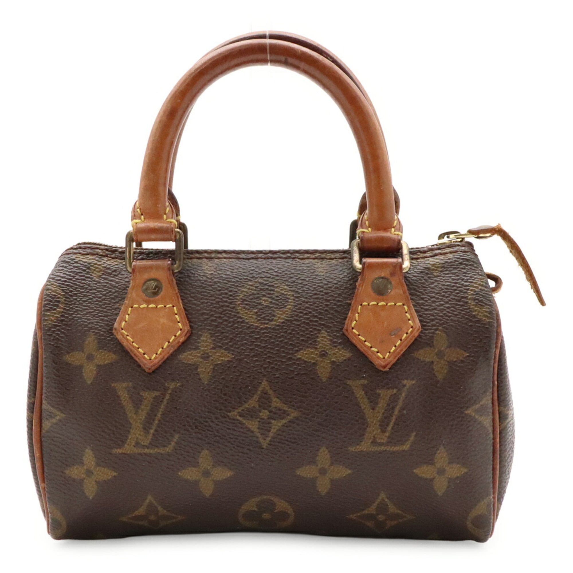 Louis Vuitton Brown Monogram Mini Handbag Pouch (Pre-Owned)