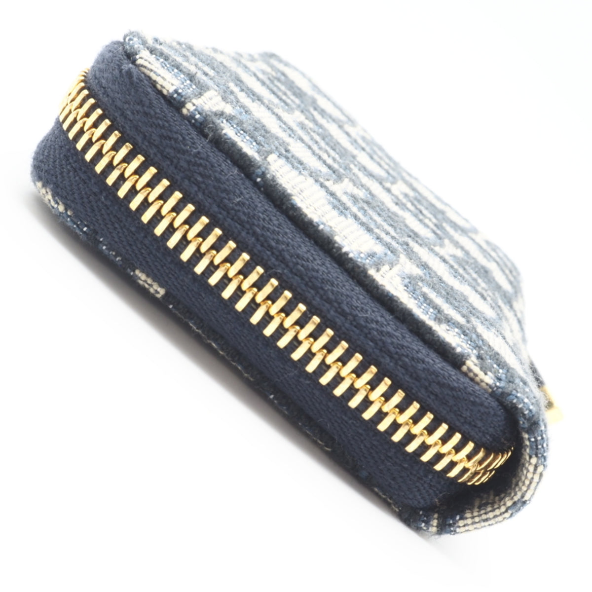 Christian Dior Cotton Leather Coin Purse/Coin Case (Pre-Owned)