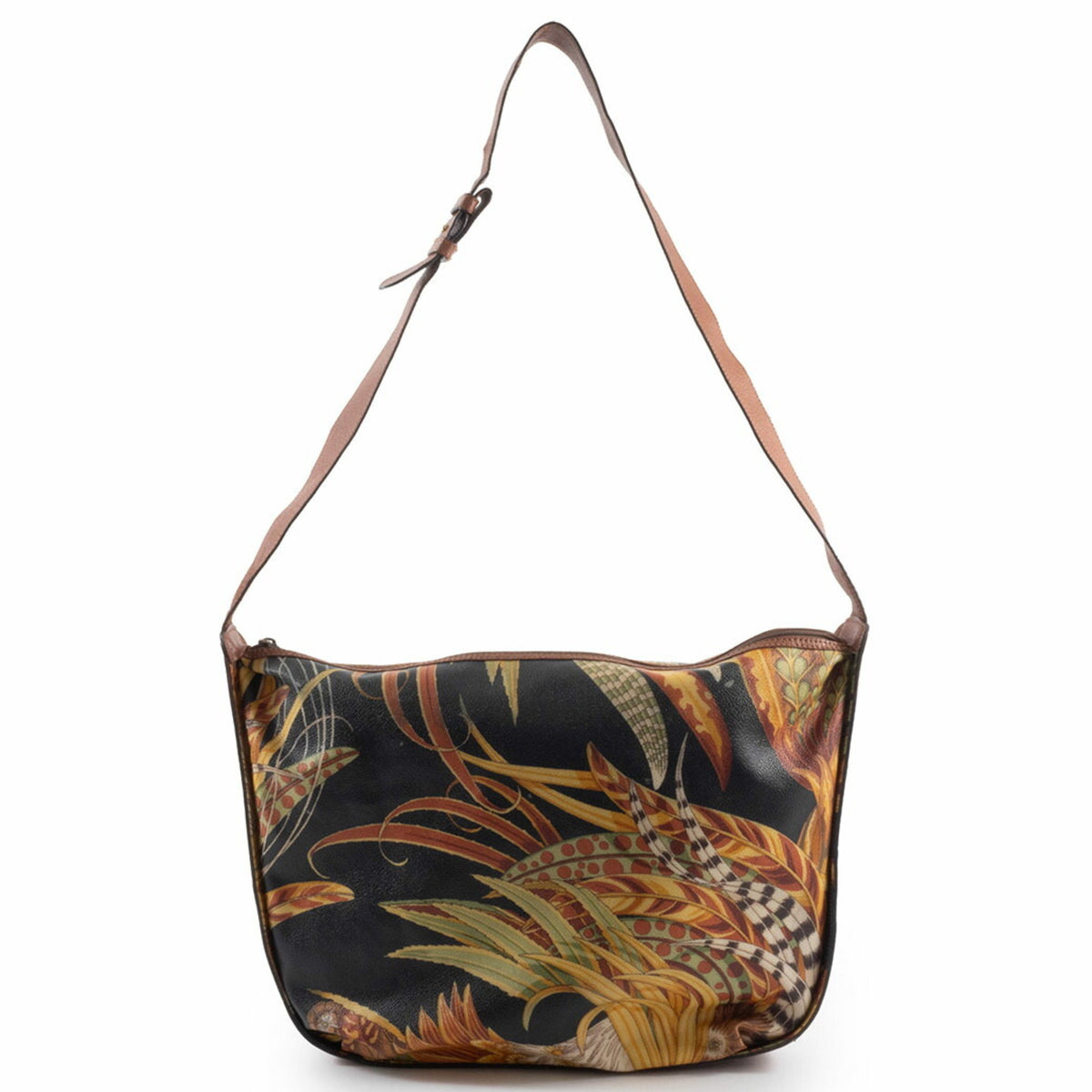 Salvatore Ferragamo Multi-Color Leather Pvc Shoulder Bag (Pre-Owned)