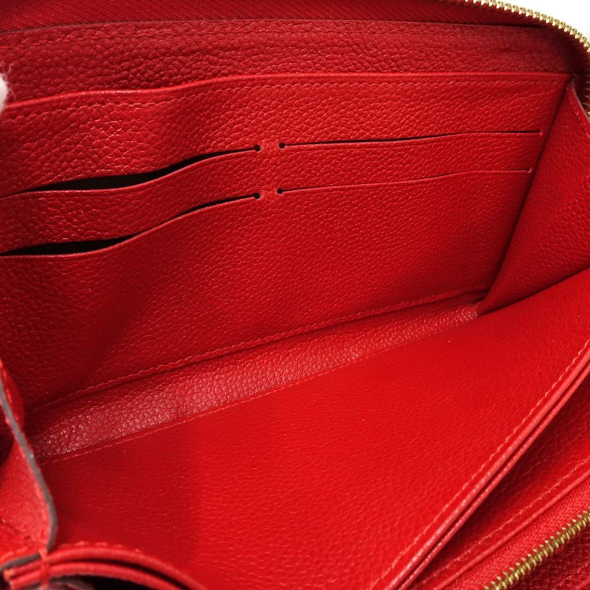 Louis Vuitton Monogram Empreinte Coquelicots Monogram Empreinte Long Wallet (Bi-Fold) (Pre-Owned)