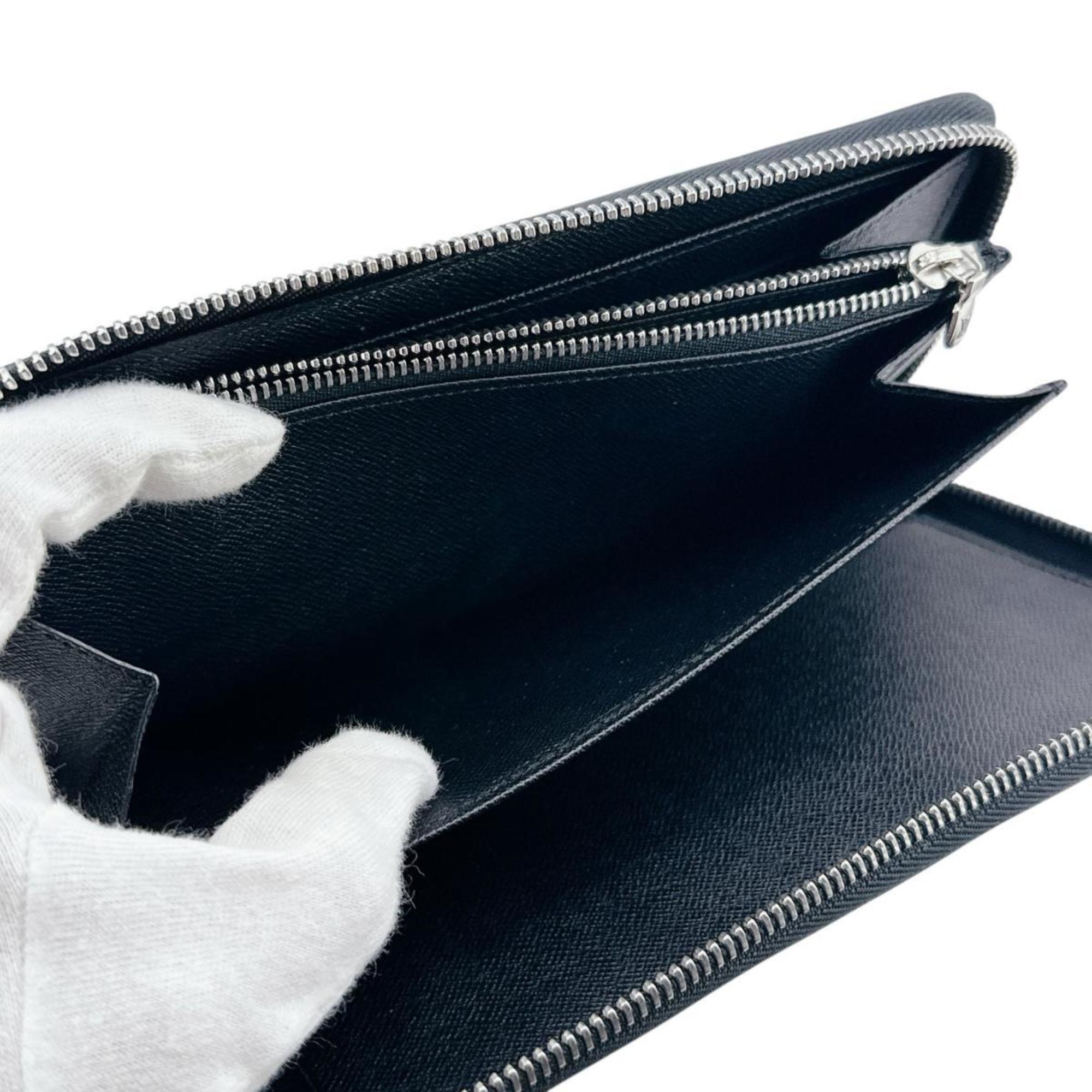 Louis Vuitton Noir Epi Leather Long Wallet (Bi-Fold) (Pre-Owned)