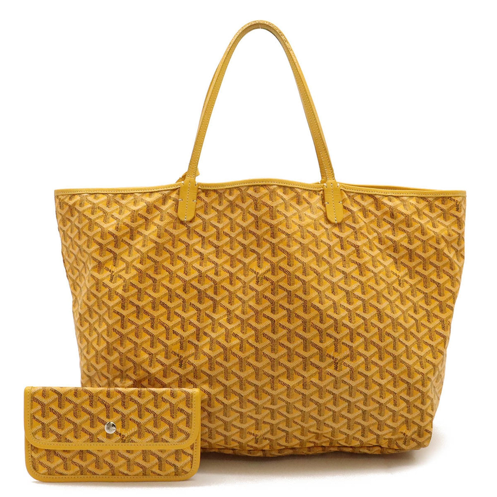 Goyard Yellow Pvc Leather Pouch Shoulder Bag Tote Bag (Pre-Owned)