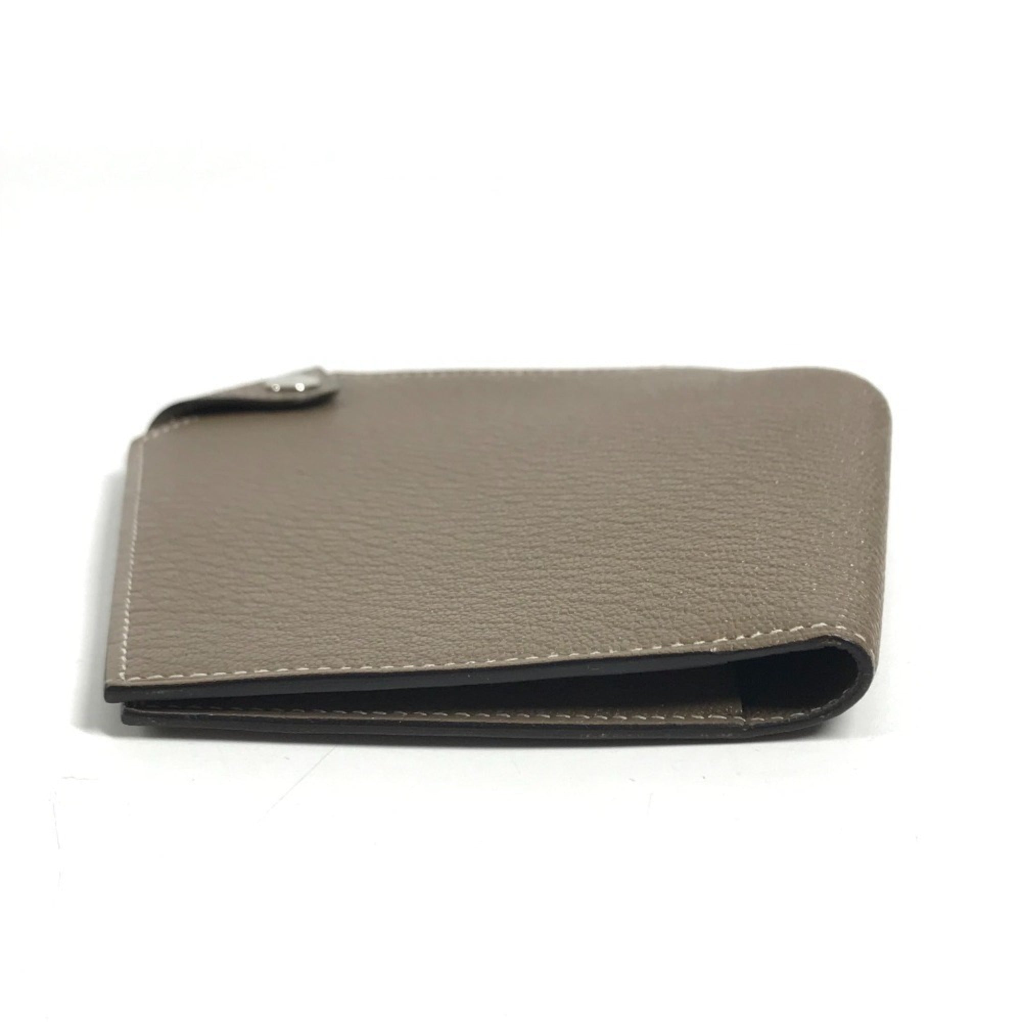 Hermes Etoupe Gray Gray Chevre Leather (Pre-Owned)