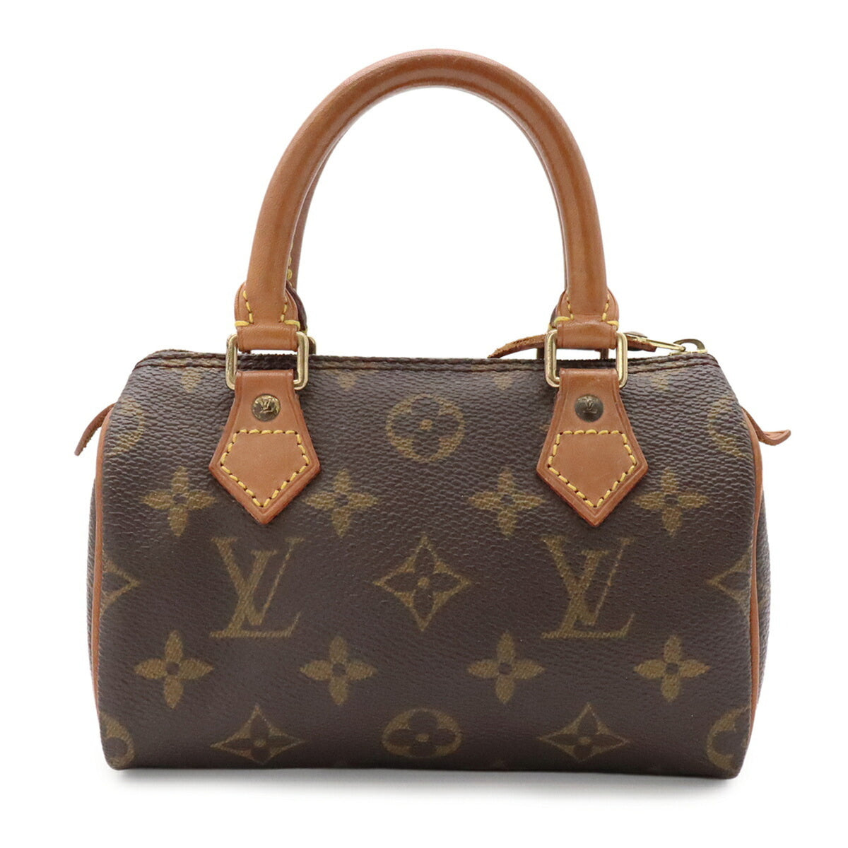 Louis Vuitton Brown Monogram Canvas Pvc Coated Canvas Handbag Pouch (Pre-Owned)