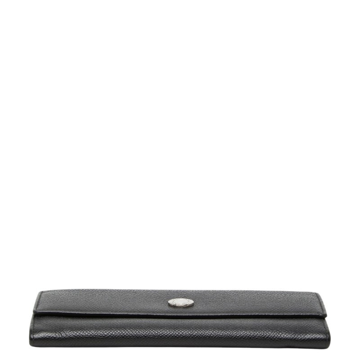 Bvlgari Black Leather Wallet (Bi-Fold) (Pre-Owned)