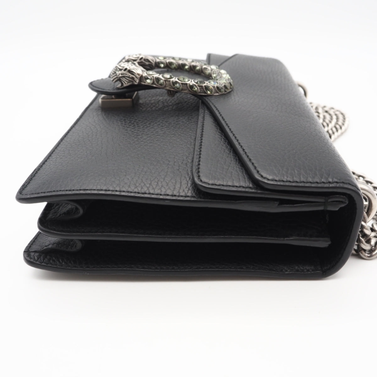 Gucci Black Leather Shoulder Bag (Pre-Owned)