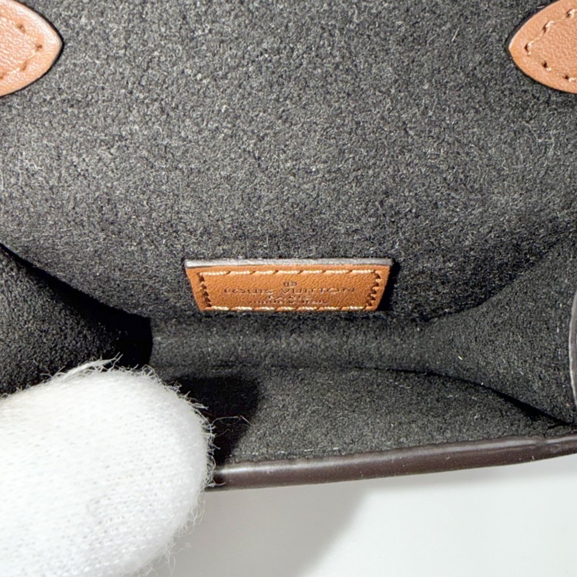 Louis Vuitton Brown Monogram Reverse Shoulder Bag (Pre-Owned)
