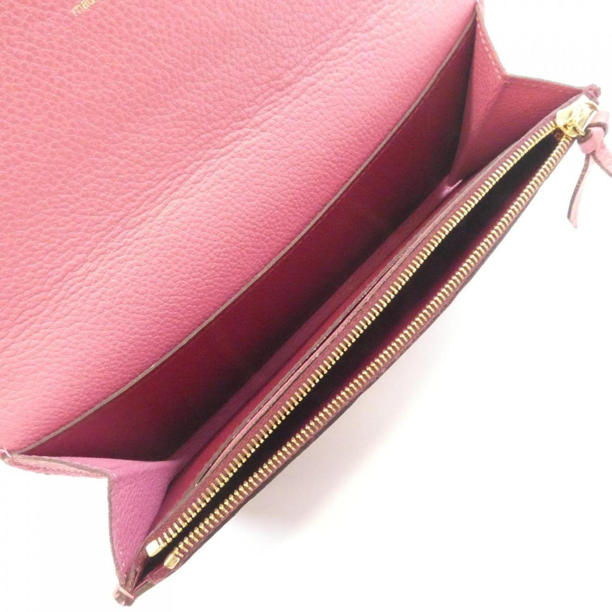 Louis Vuitton Raisin Leather Long Wallet (Bi-Fold) (Pre-Owned)