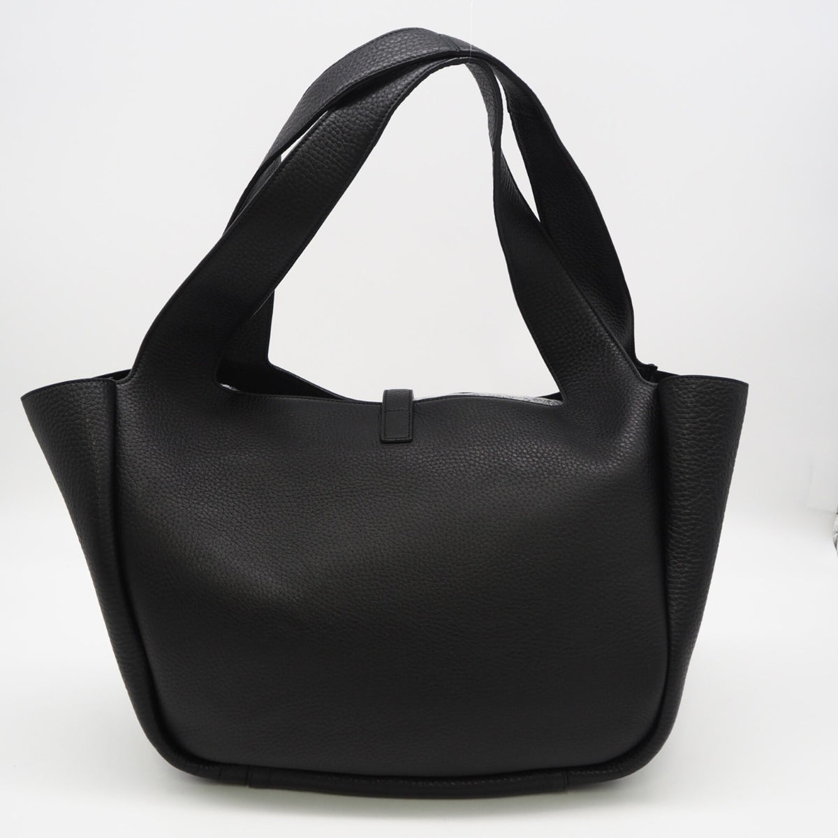 Yves Saint Laurent Black Handbag Tote Bag (Pre-Owned)