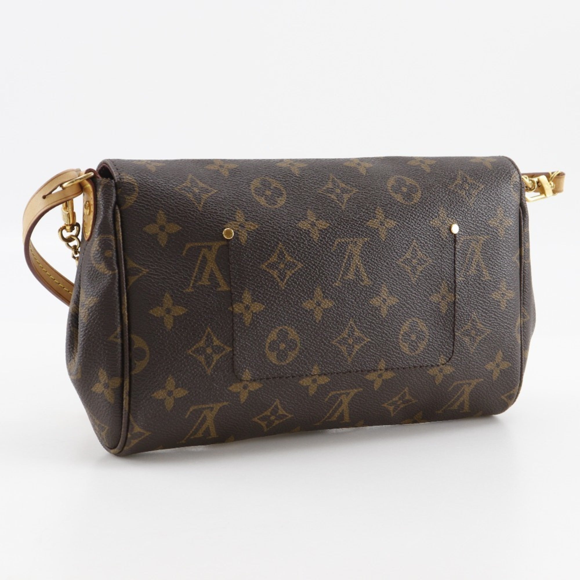 Louis Vuitton Brown Monogram Shoulder Bag (Pre-Owned)