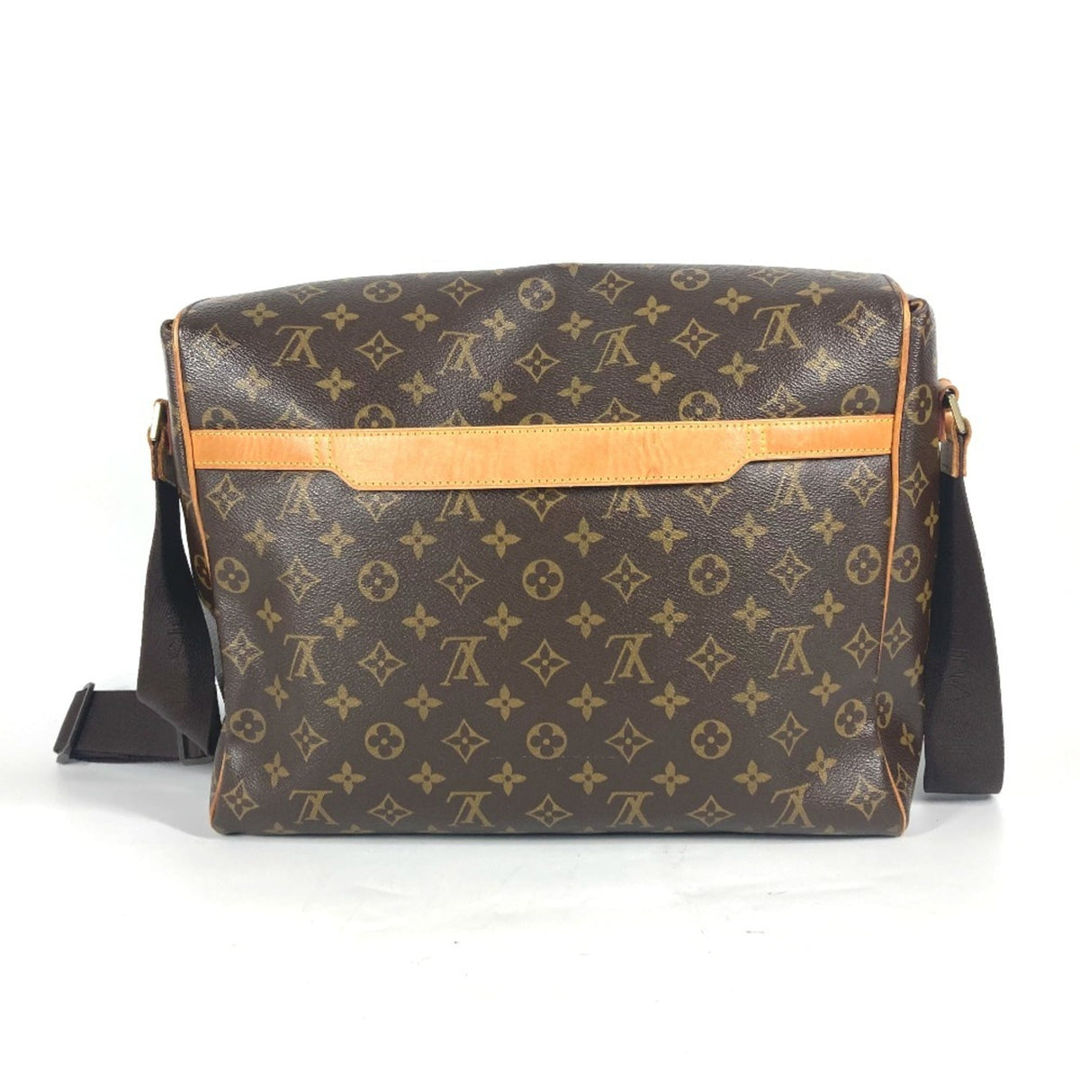 Louis Vuitton Brown Monogram Monogram Messenger Bag Shoulder Bag (Pre-Owned)