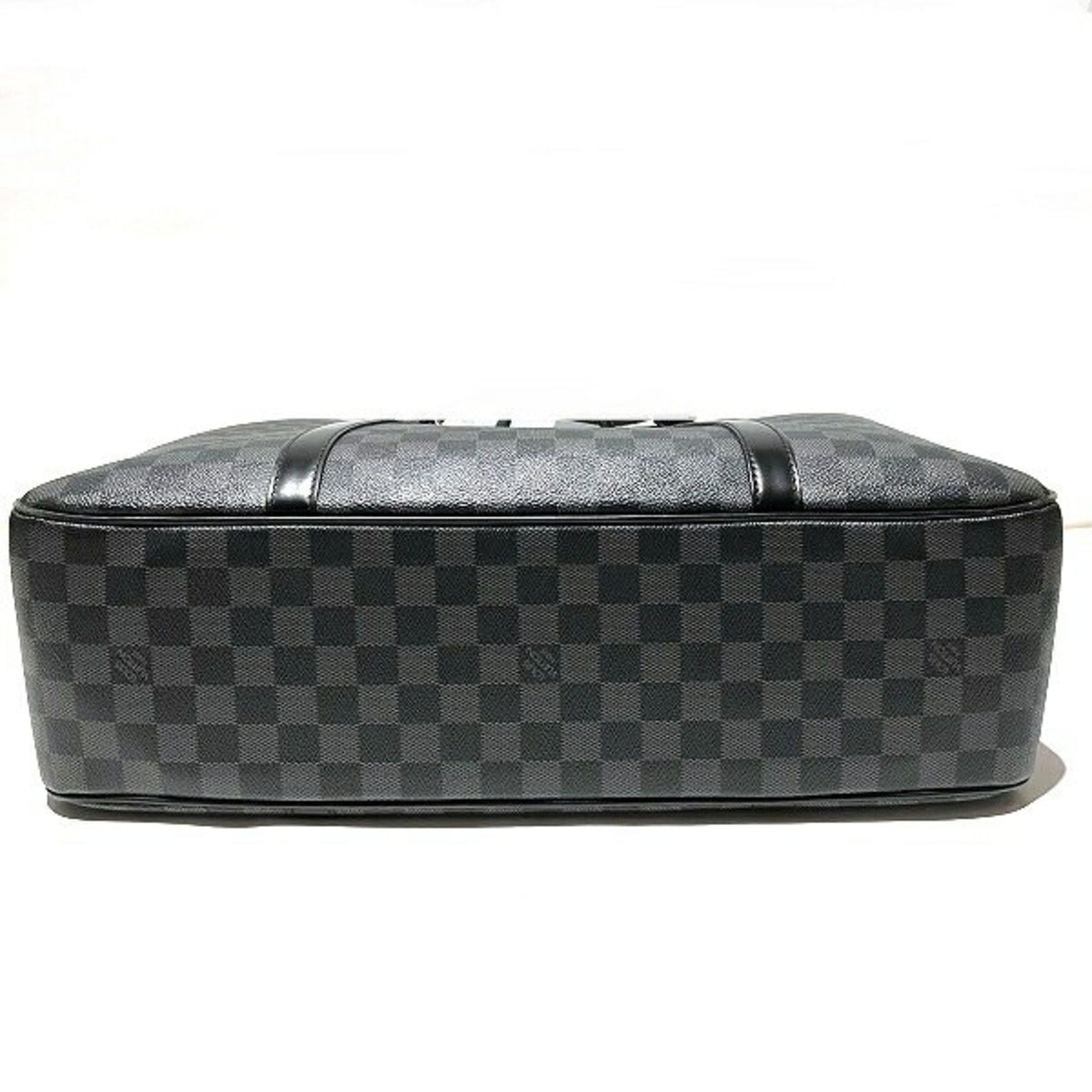 Louis Vuitton Black Briefcase Handbag (Pre-Owned)