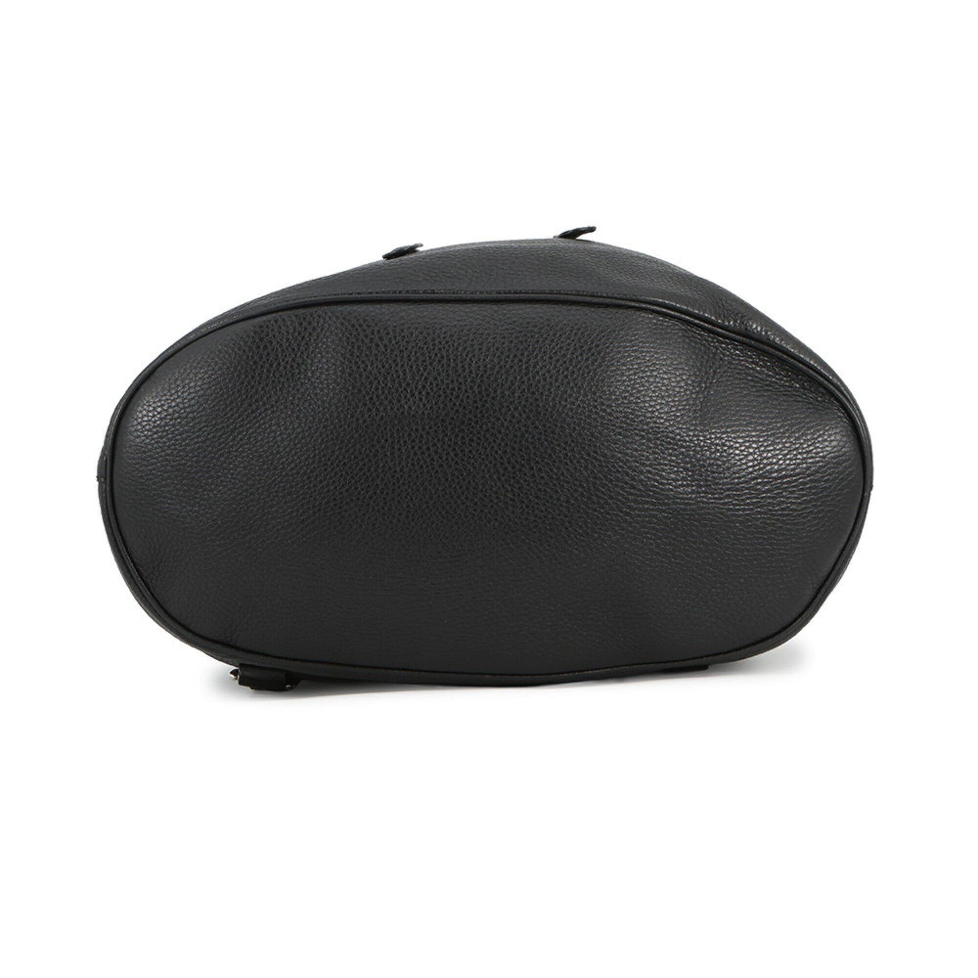 Gucci Black Leather Backpack Handbag (Pre-Owned)