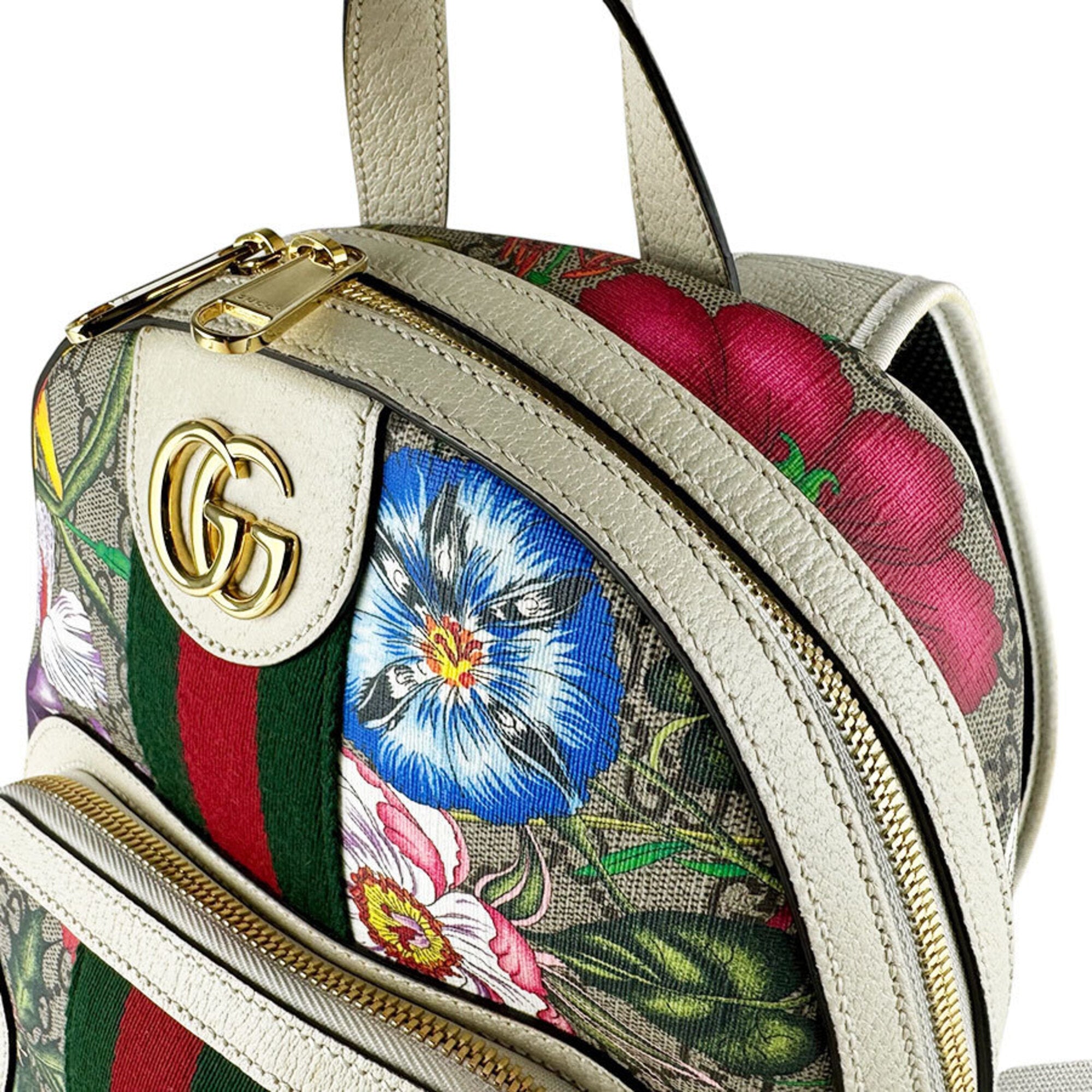 Gucci Multi-Color Gg Supreme Backpack (Pre-Owned)