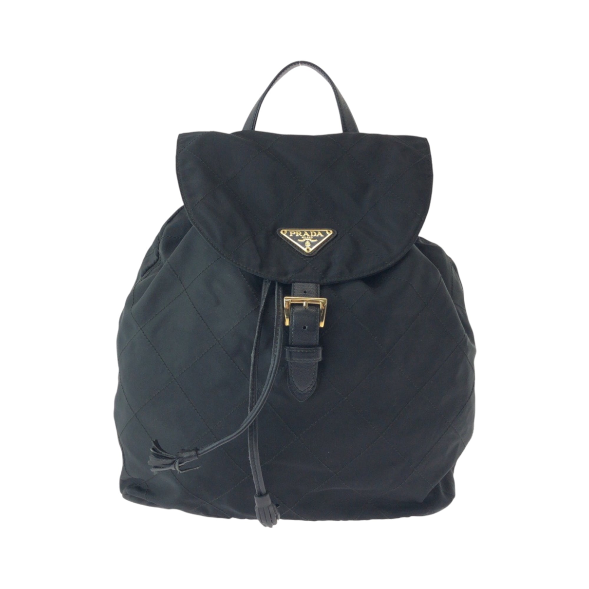 Prada Black Nylon Backpack (Pre-Owned)