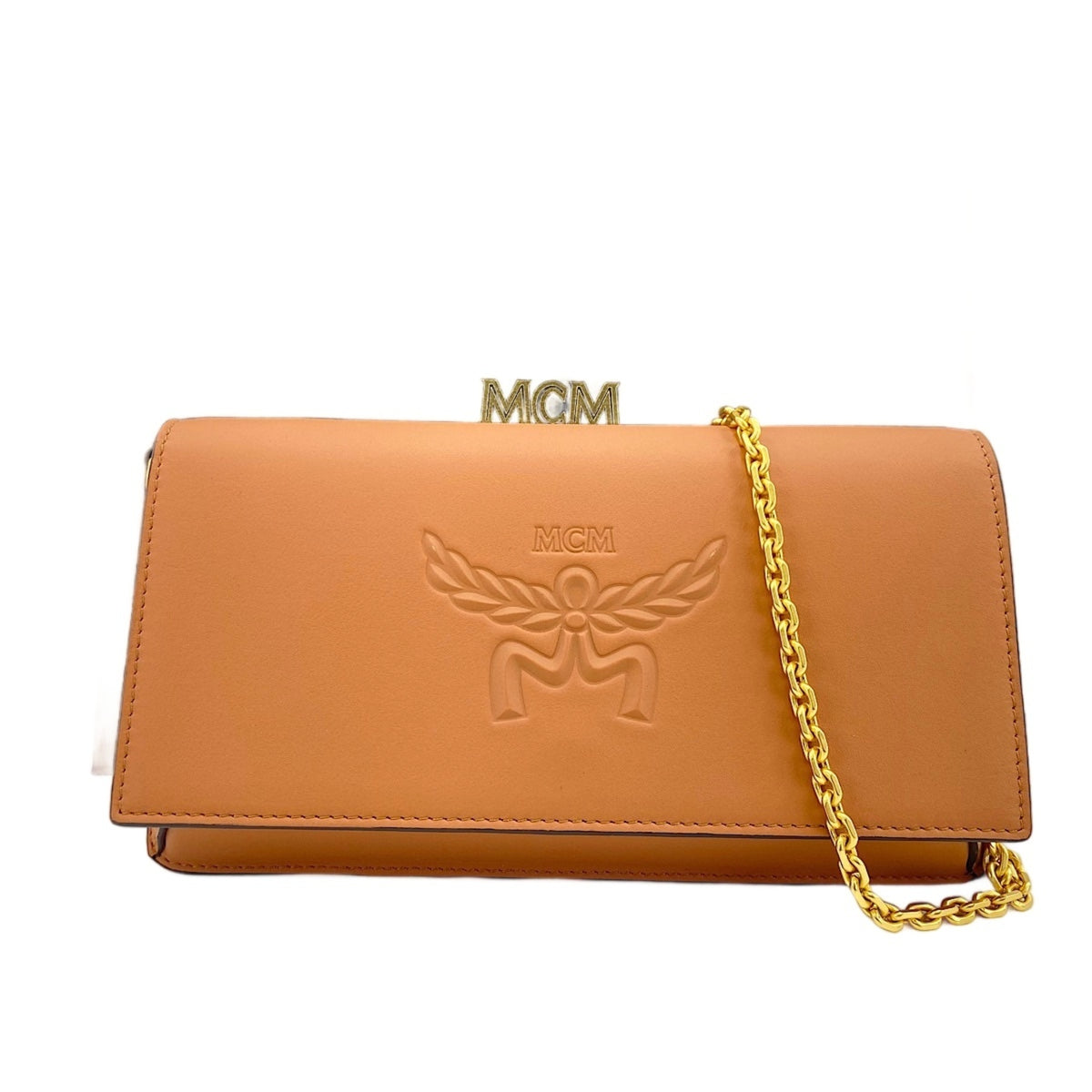 Mcm Brown Pouch (Pre-Owned)