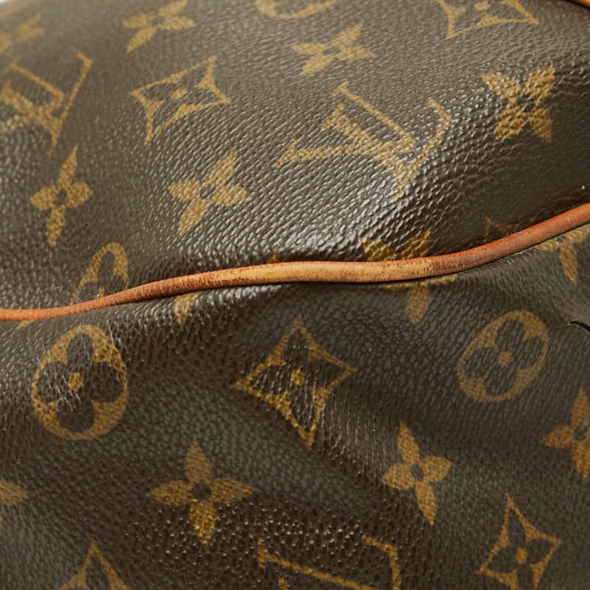 Louis Vuitton Monogram Brown Pvc Leather Handbag Shoulder Bag (Pre-Owned)