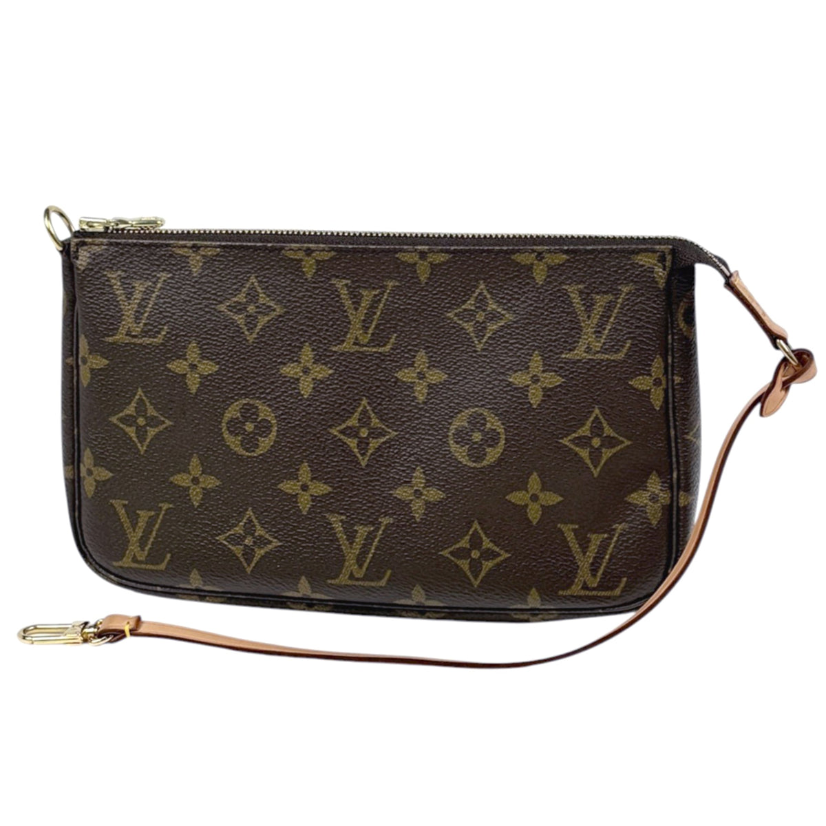 Louis Vuitton Brown Monogram Pochette (Pre-Owned)