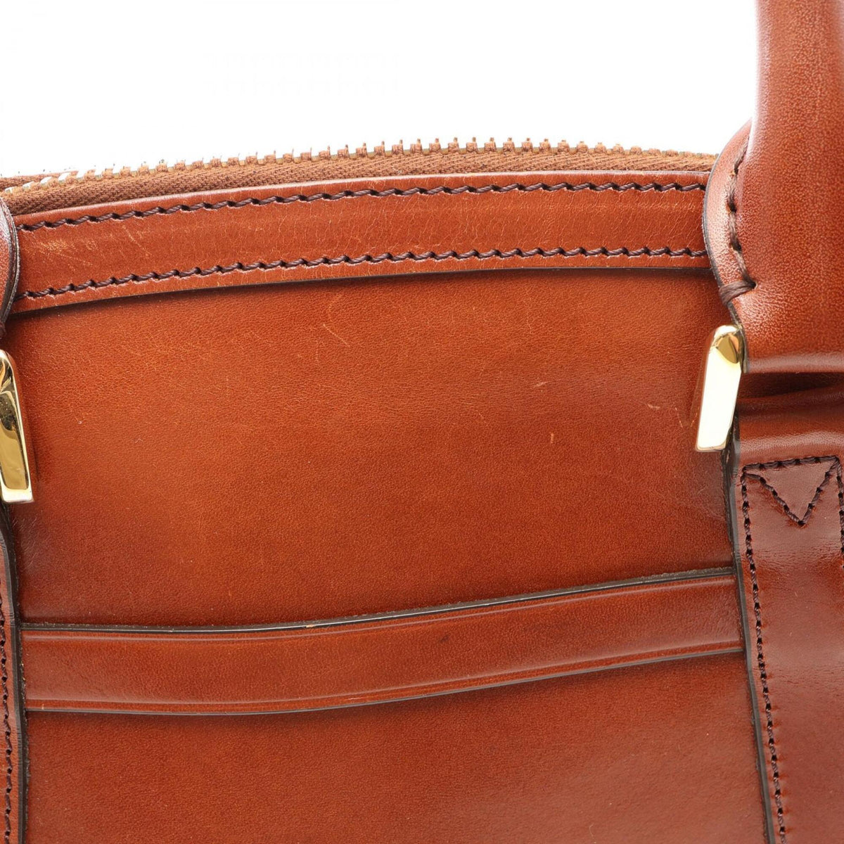 Burberry Brown Leather Handbag (Pre-Owned)