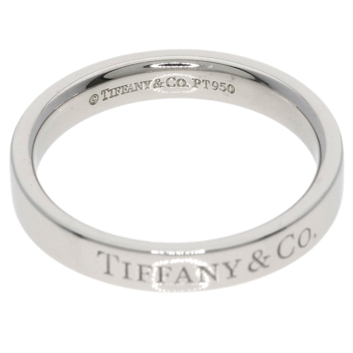 Tiffany Platinum 950 Band Ring (Pre-Owned)