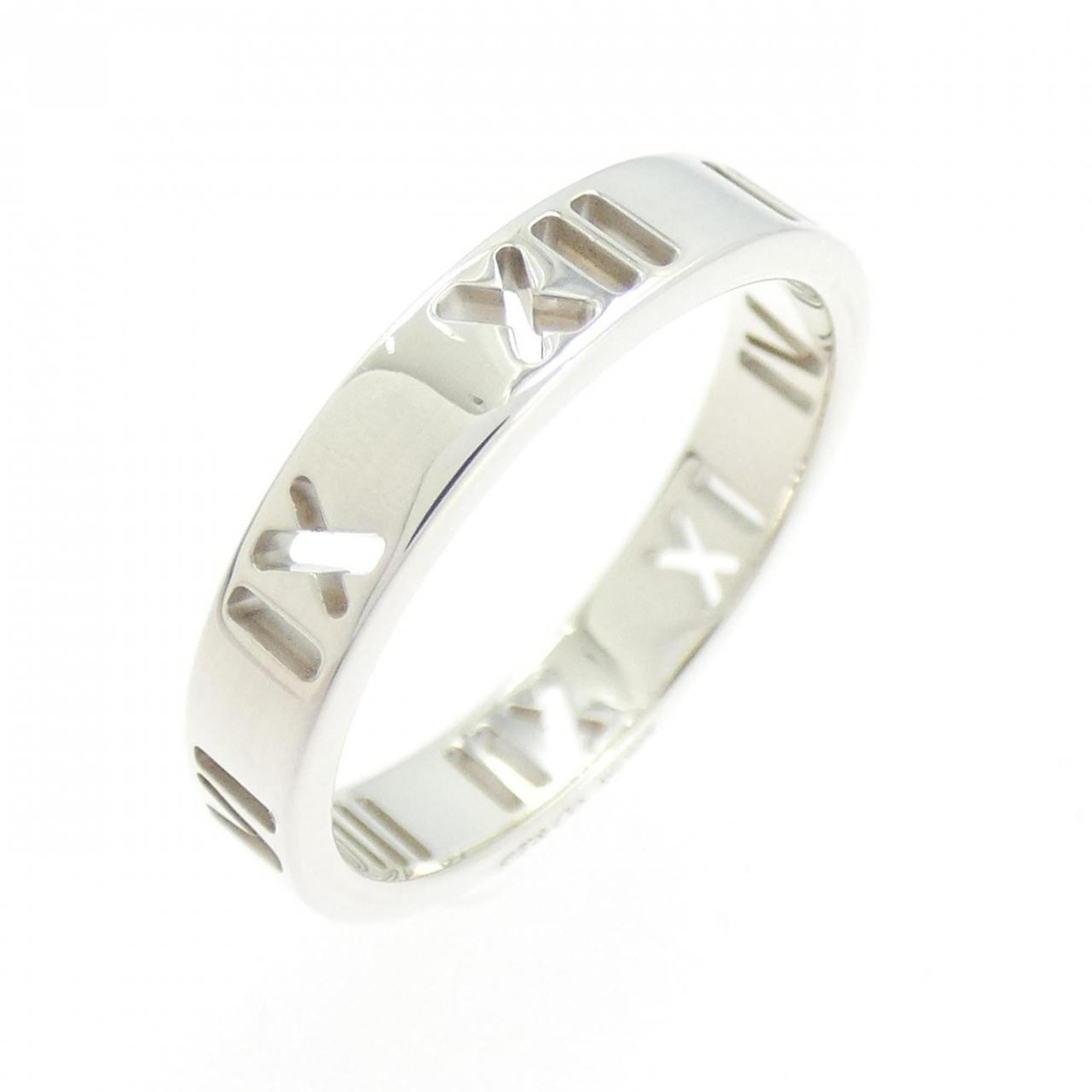 Tiffany Silver Silver 925 Band Ring (Pre-Owned)