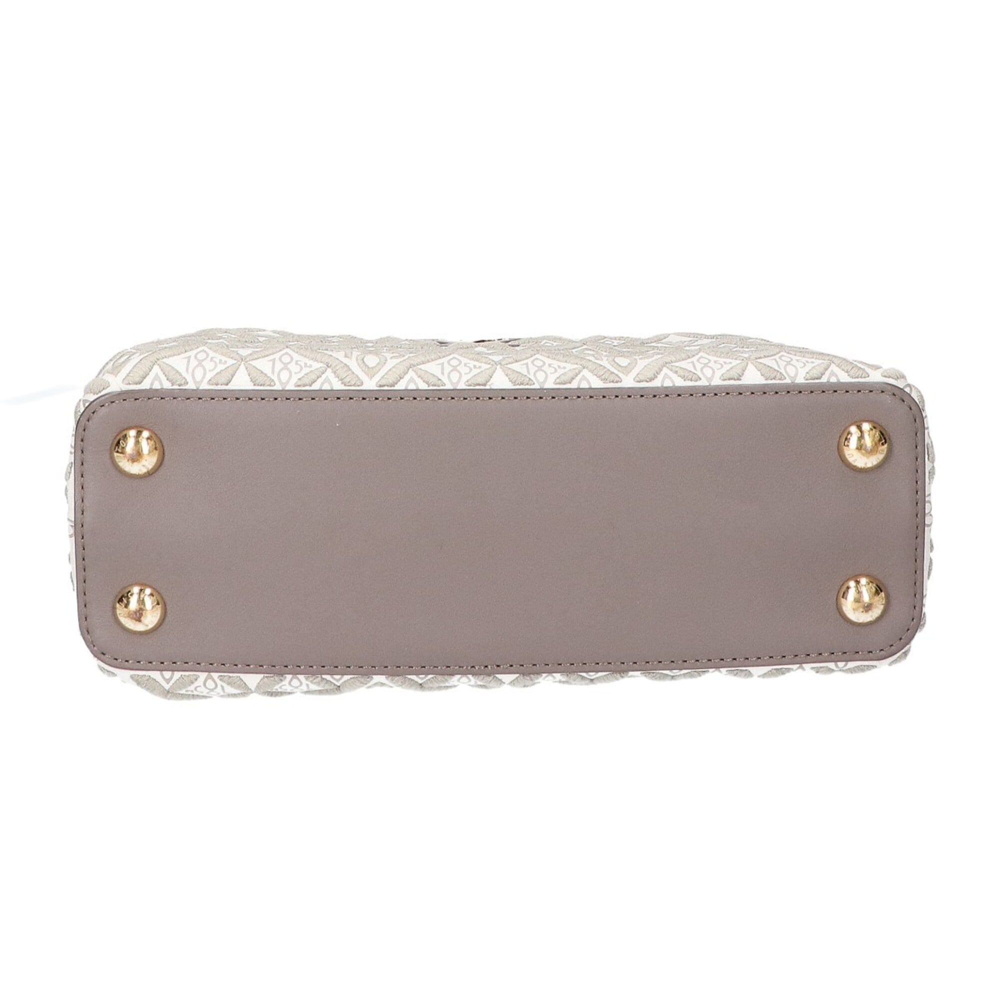 Louis Vuitton Taupe Leather Handbag (Pre-Owned)