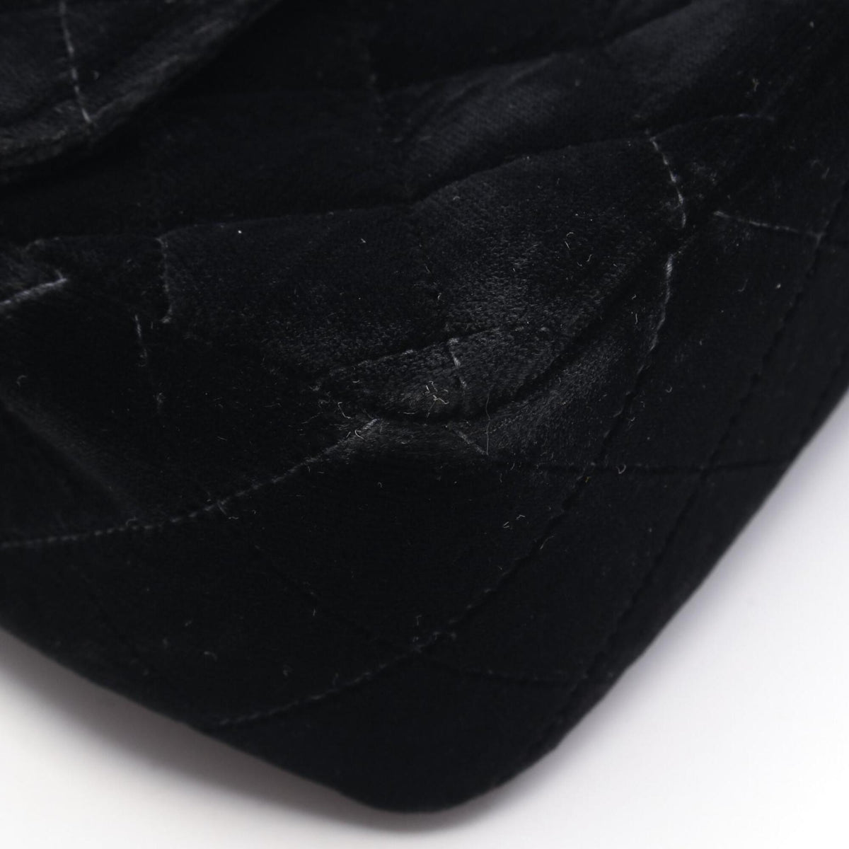 Chanel Black Fabric Backpack Handbag (Pre-Owned)