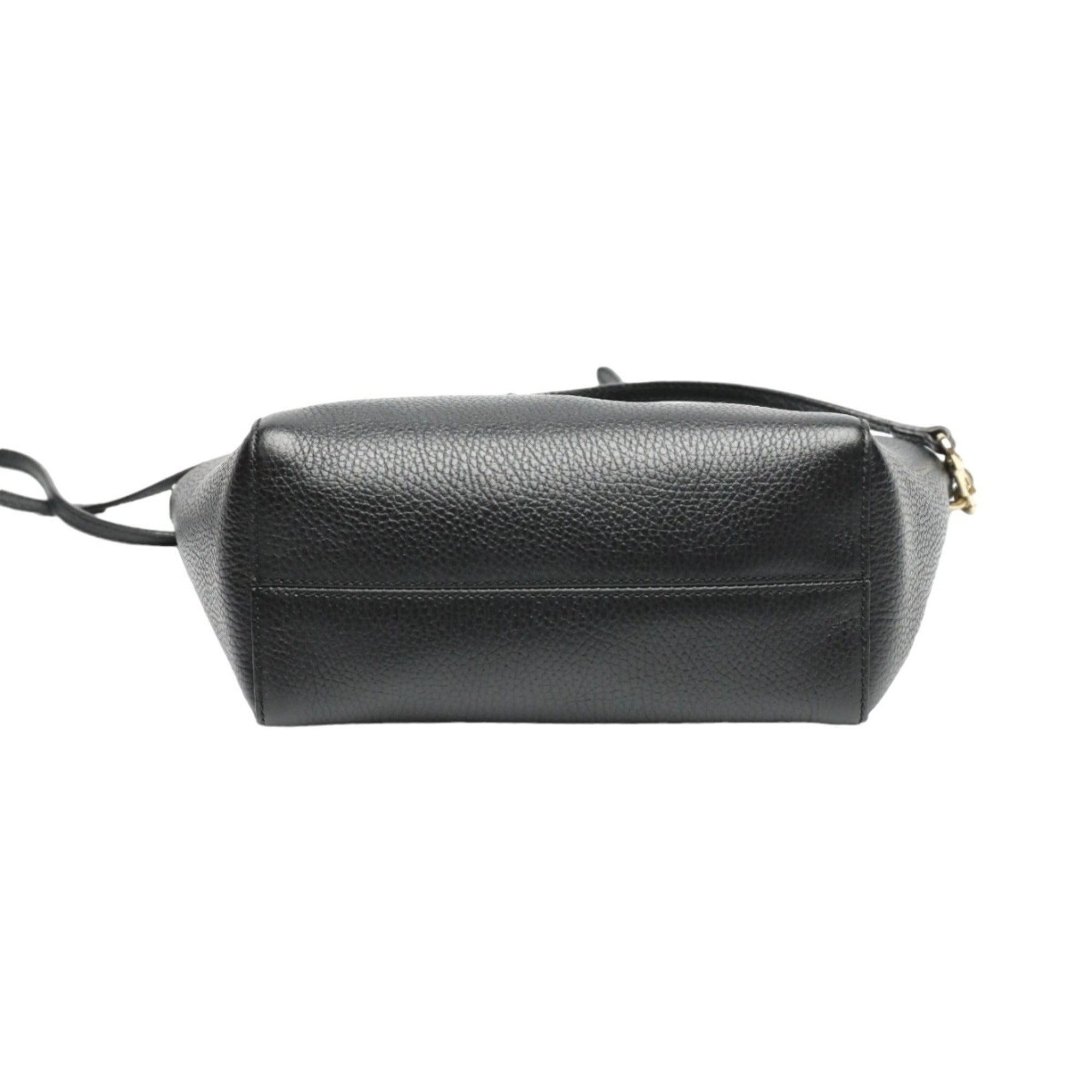 Gucci Black Leather Tote Bag (Pre-Owned)
