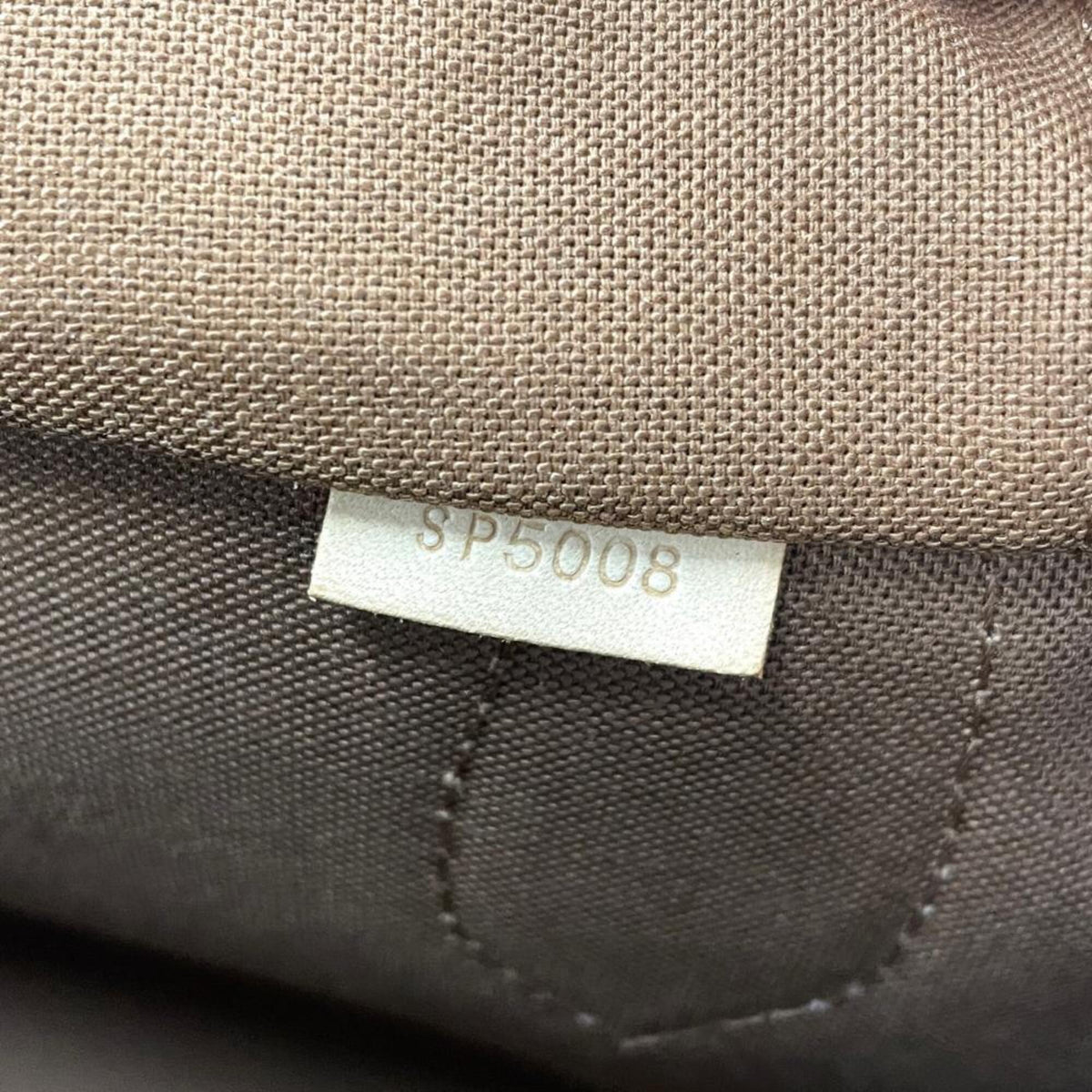 Louis Vuitton Brown Monogram Canvas Shoulder Bag (Pre-Owned)
