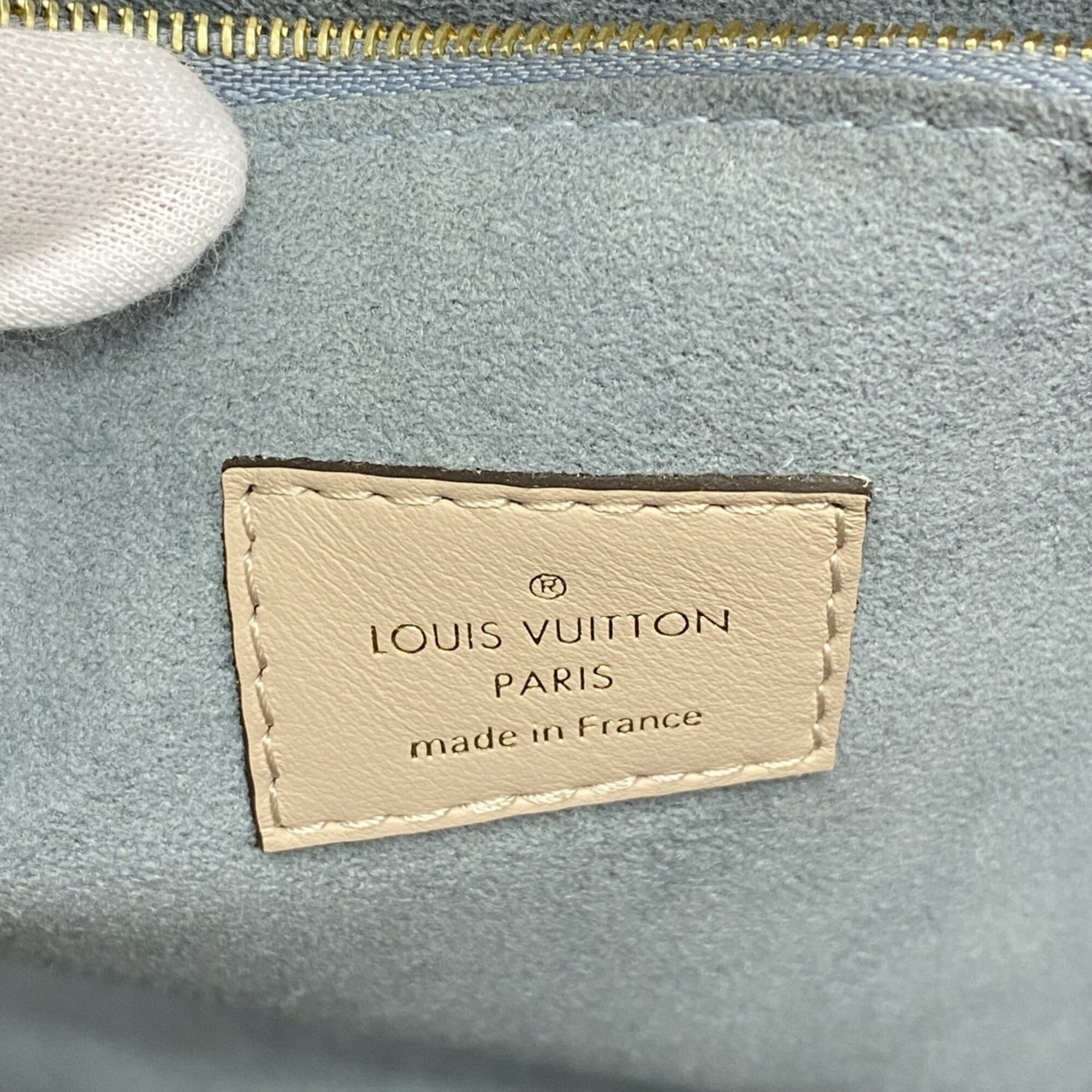 Louis Vuitton Brown Grayish Handbag (Pre-Owned)