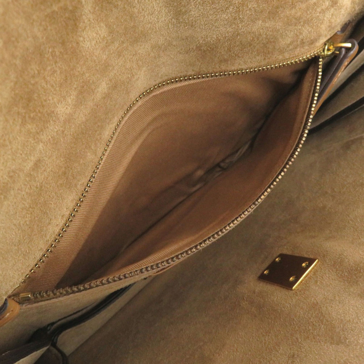 Ralph Lauren Brown Leather Handbag Shoulder Bag (Pre-Owned)