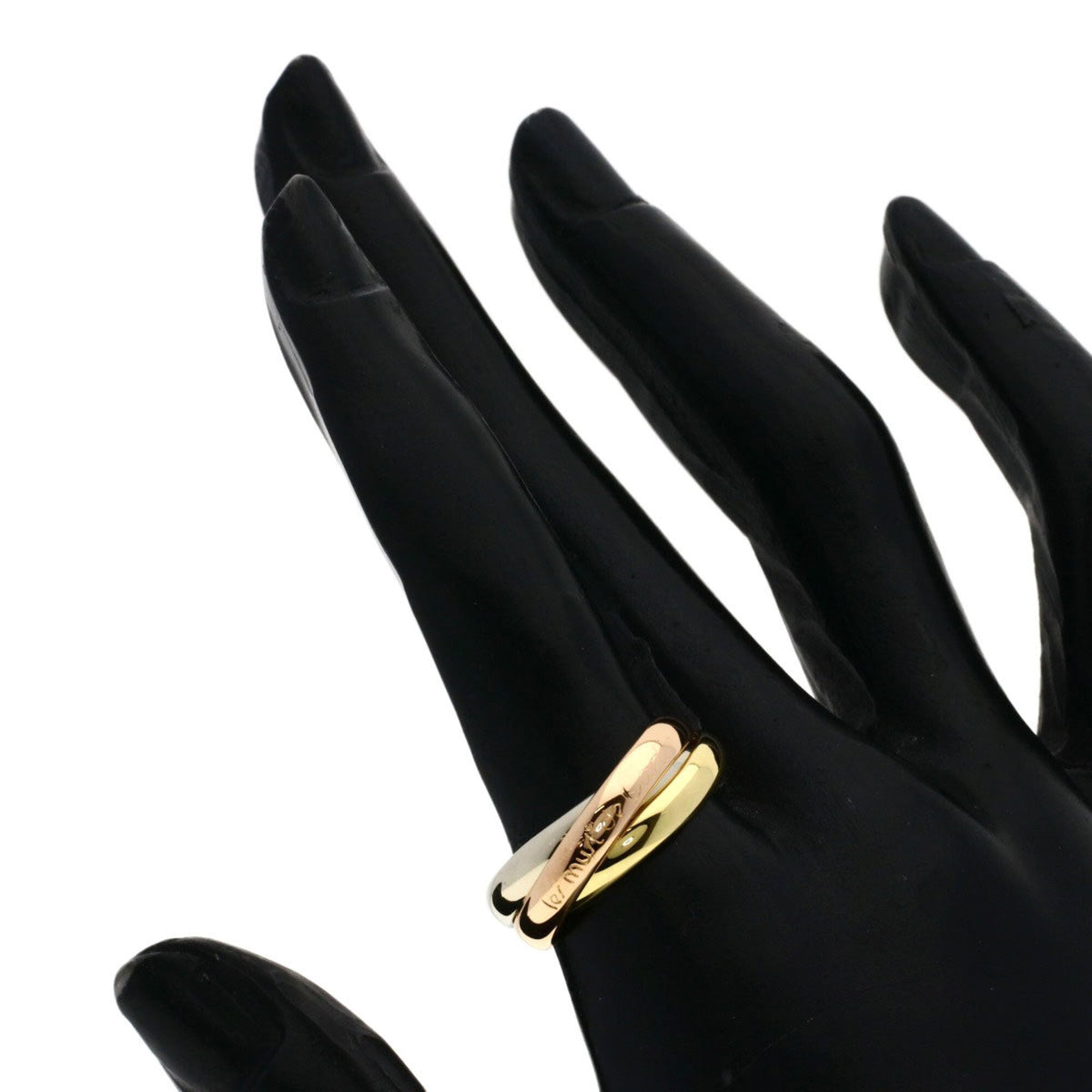Cartier Yellow Gold (18K) Pink Gold (18K) White Gold (18K) Band Ring (Pre-Owned)