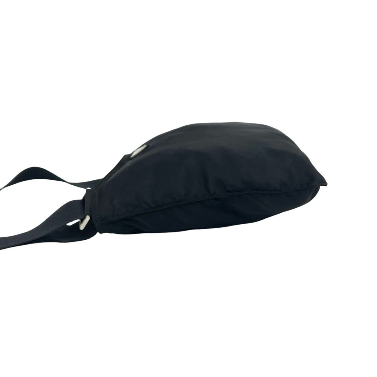 Prada Black Nylon Pochette Shoulder Bag (Pre-Owned)