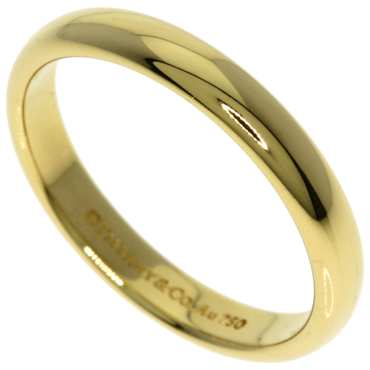 Tiffany Yellow Gold (18K) Band Ring (Pre-Owned)