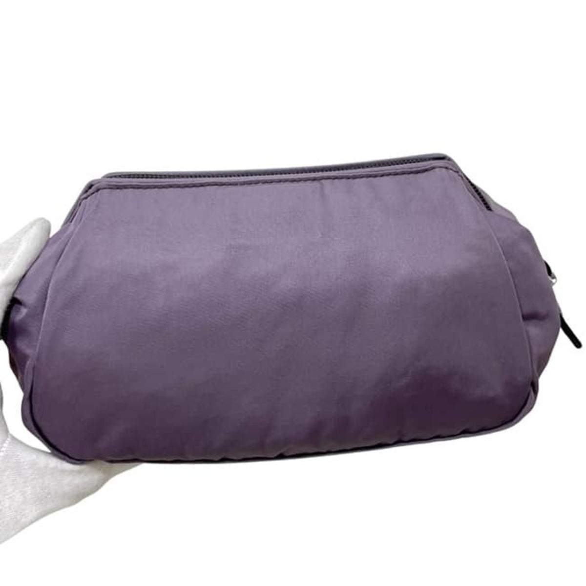 Prada Purple Nylon Pouch (Pre-Owned)