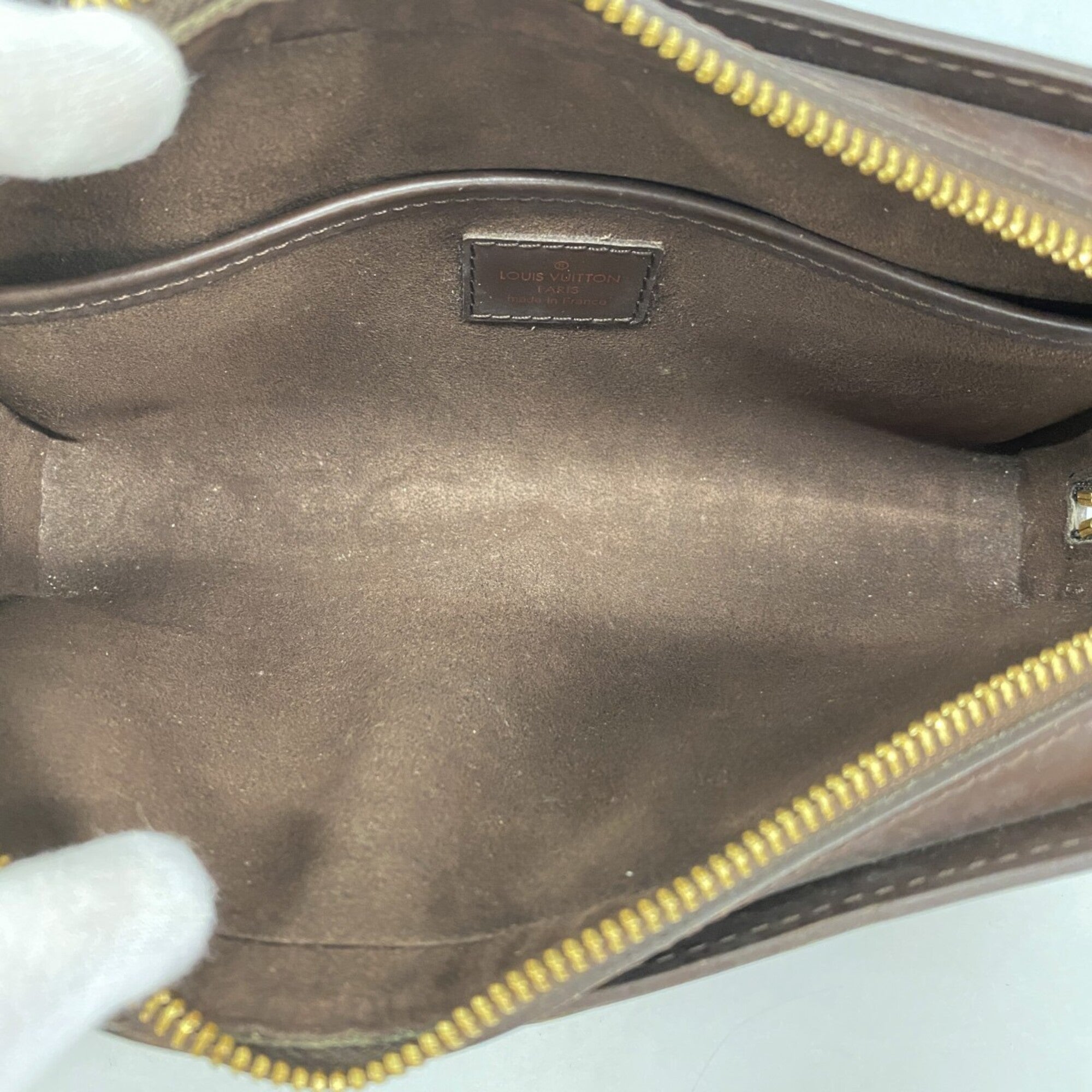 Louis Vuitton Ebene Clutch Bag (Pre-Owned)