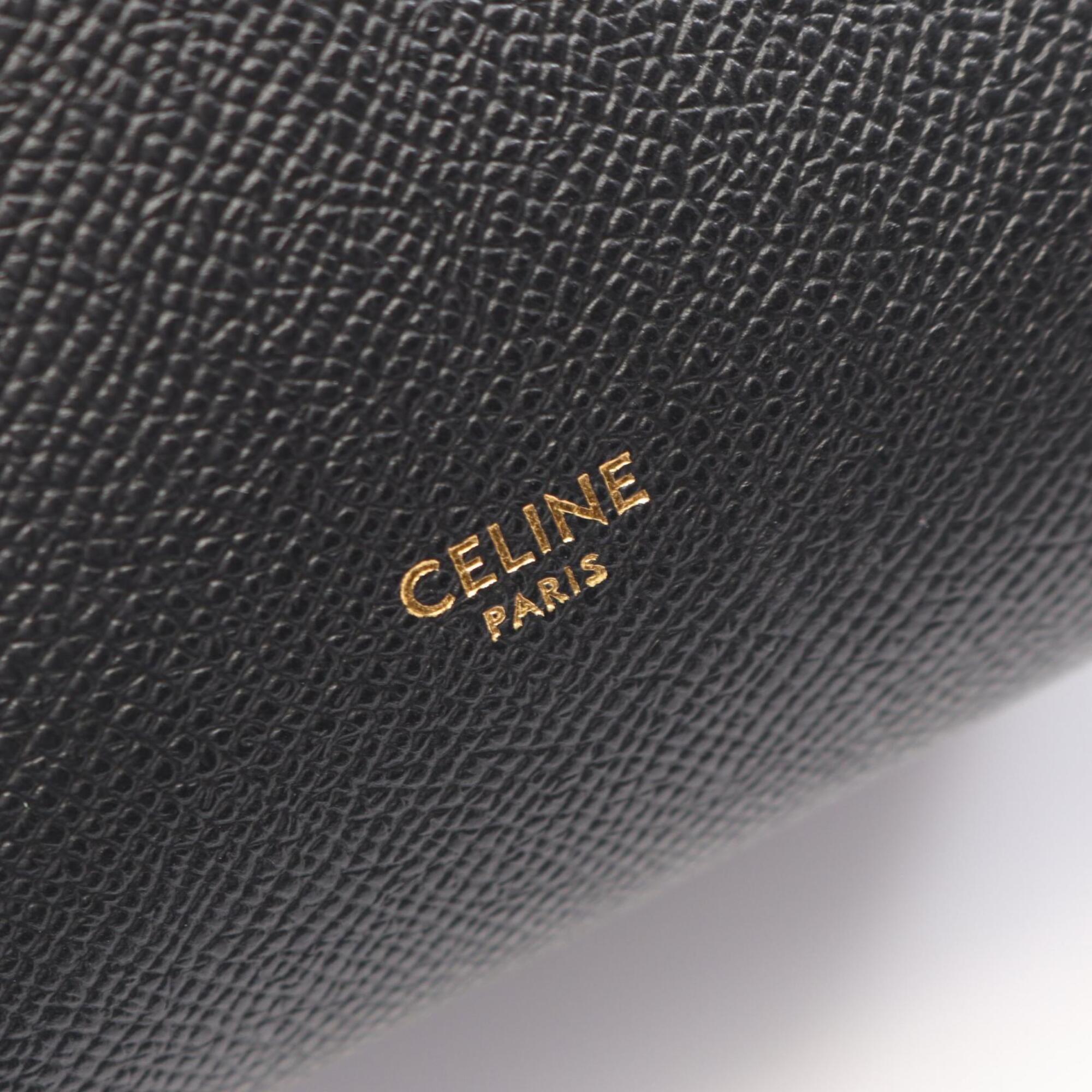 Celine Black Leather Handbag (Pre-Owned)