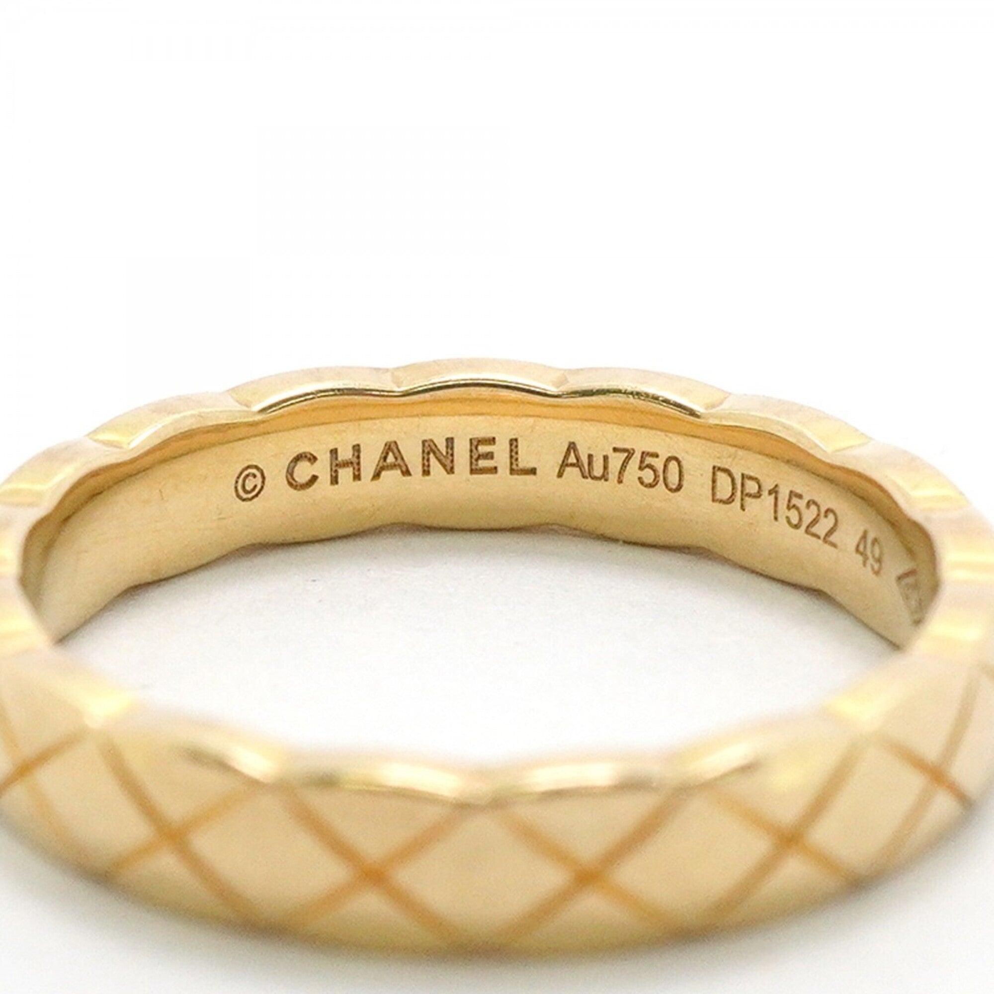 Chanel Yellow Gold (18K) Band Ring (Pre-Owned)