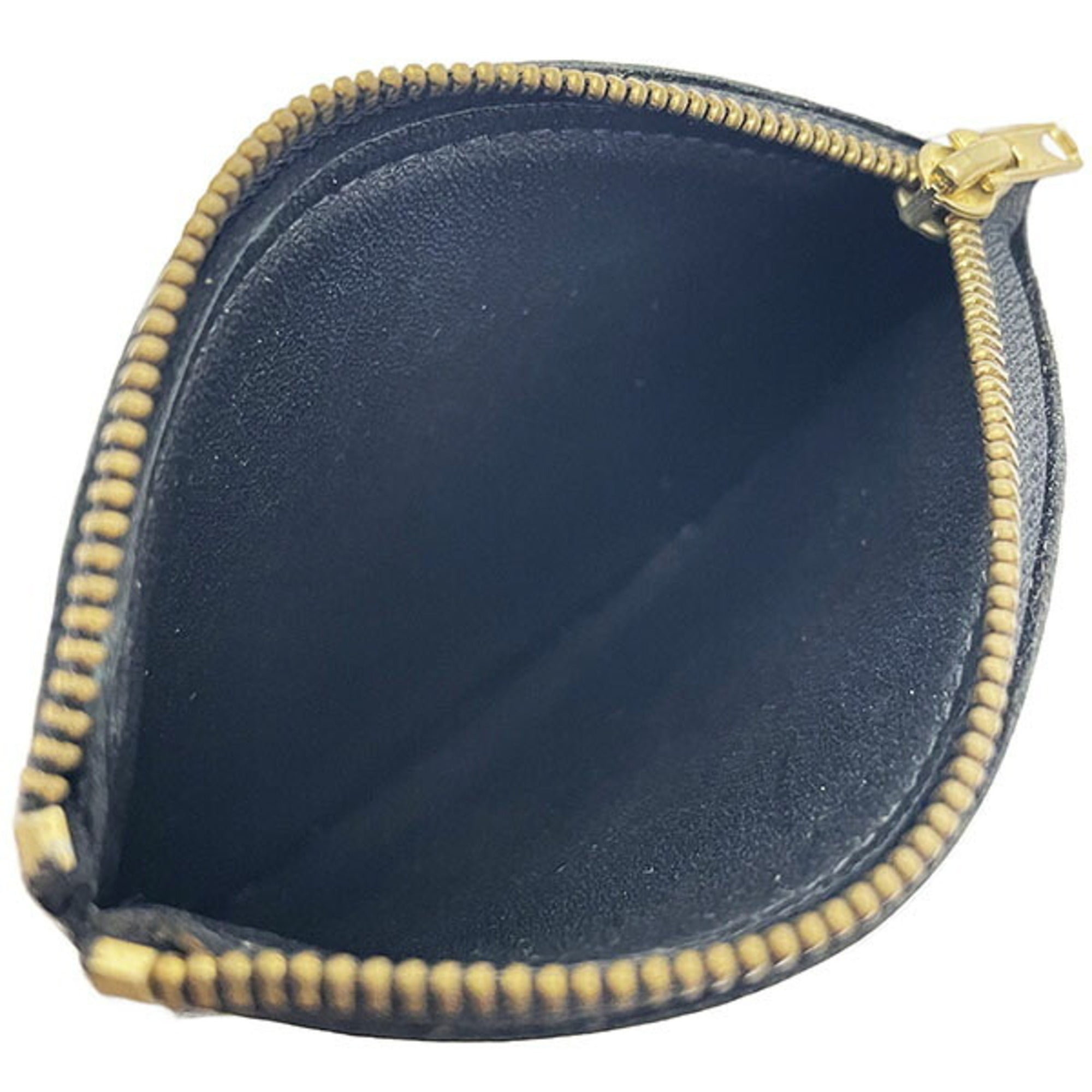 Coach Black Leather Coin Purse/Coin Case (Pre-Owned)