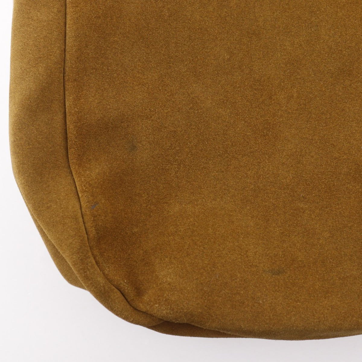 Salvatore Ferragamo Camel Suede Shoulder Bag (Pre-Owned)