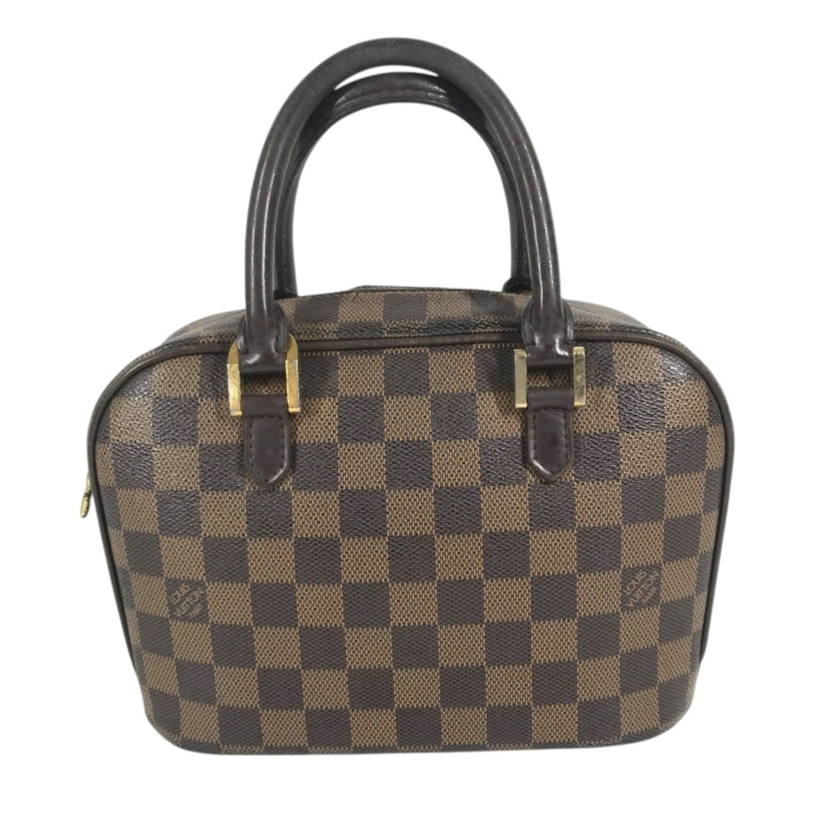 Louis Vuitton Brown Ebene Damier Canvas Handbag Tote Bag (Pre-Owned)