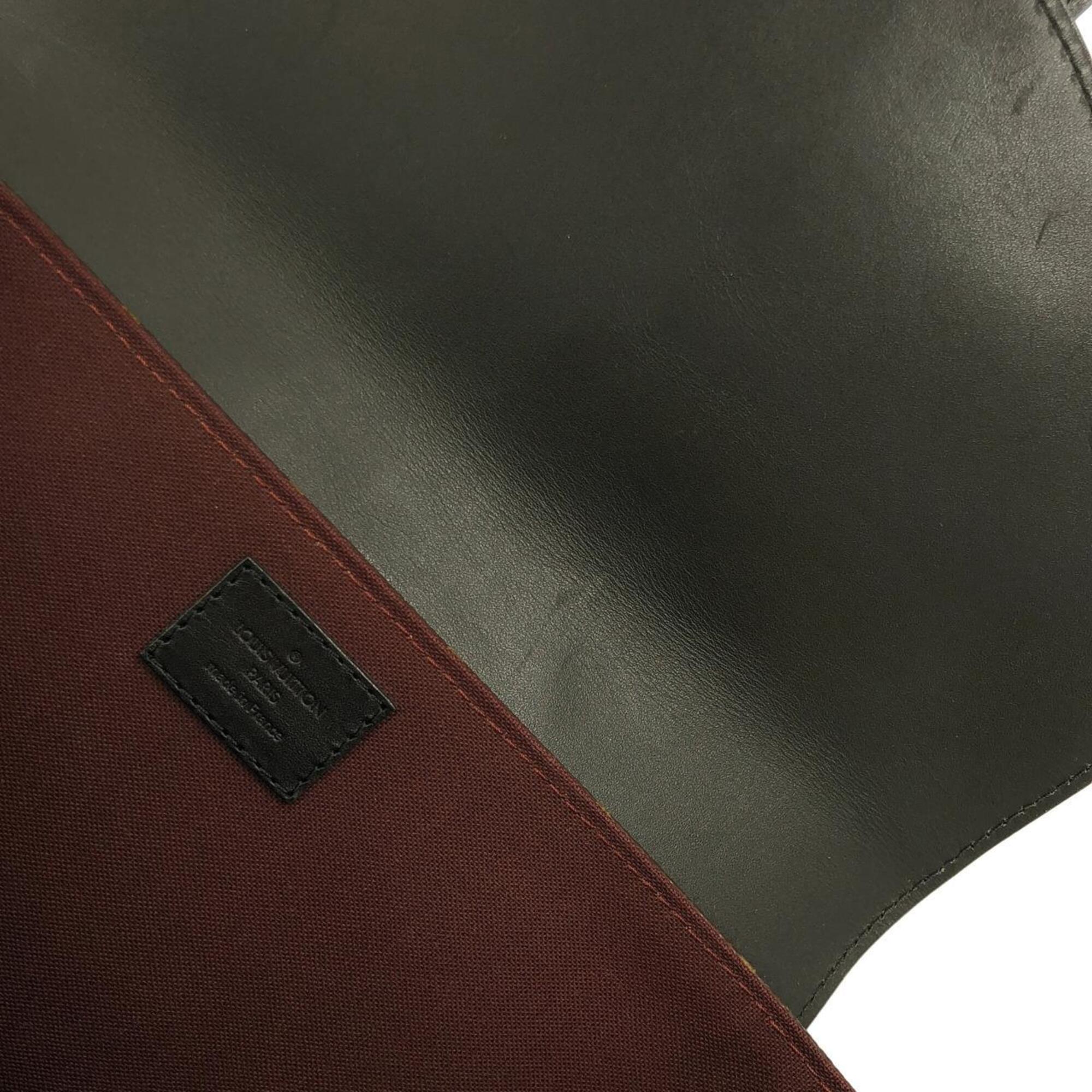 Louis Vuitton Marron Coated Canvas Backpack (Pre-Owned)