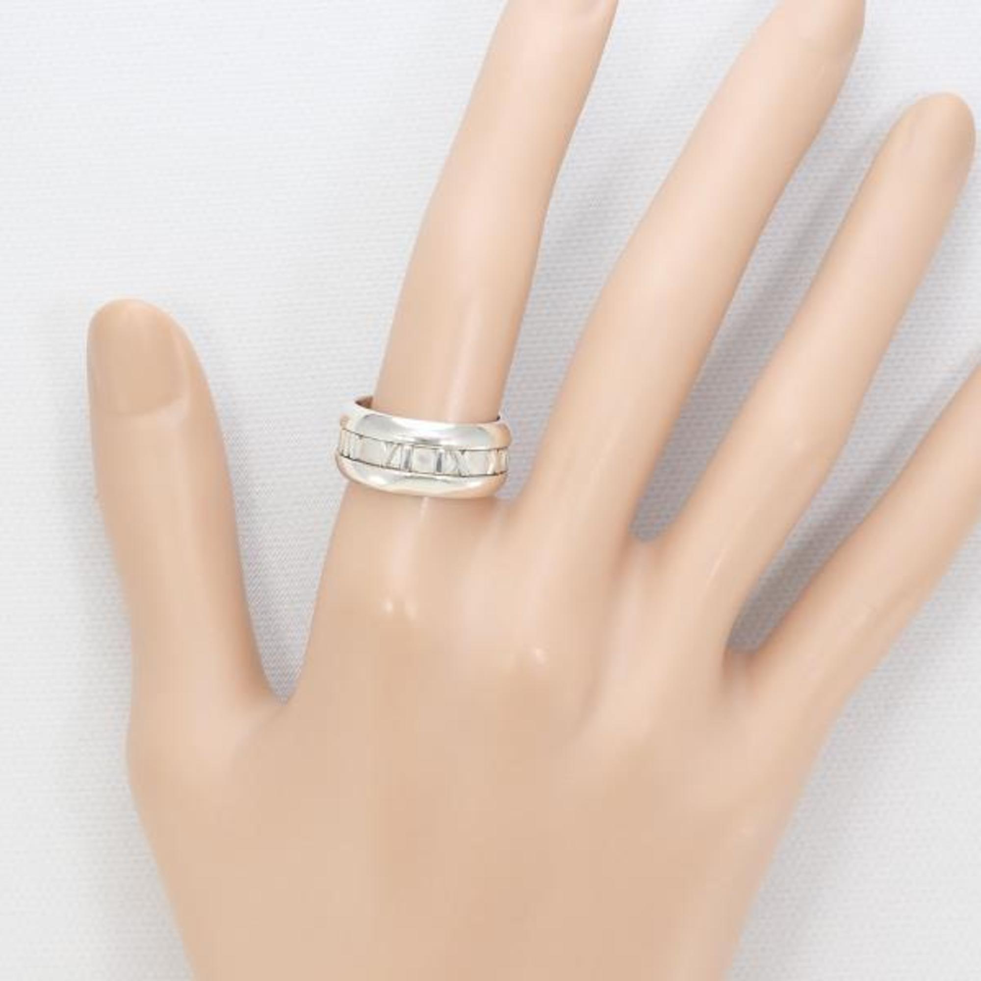 Tiffany Silver Silver 925 Band Ring (Pre-Owned)