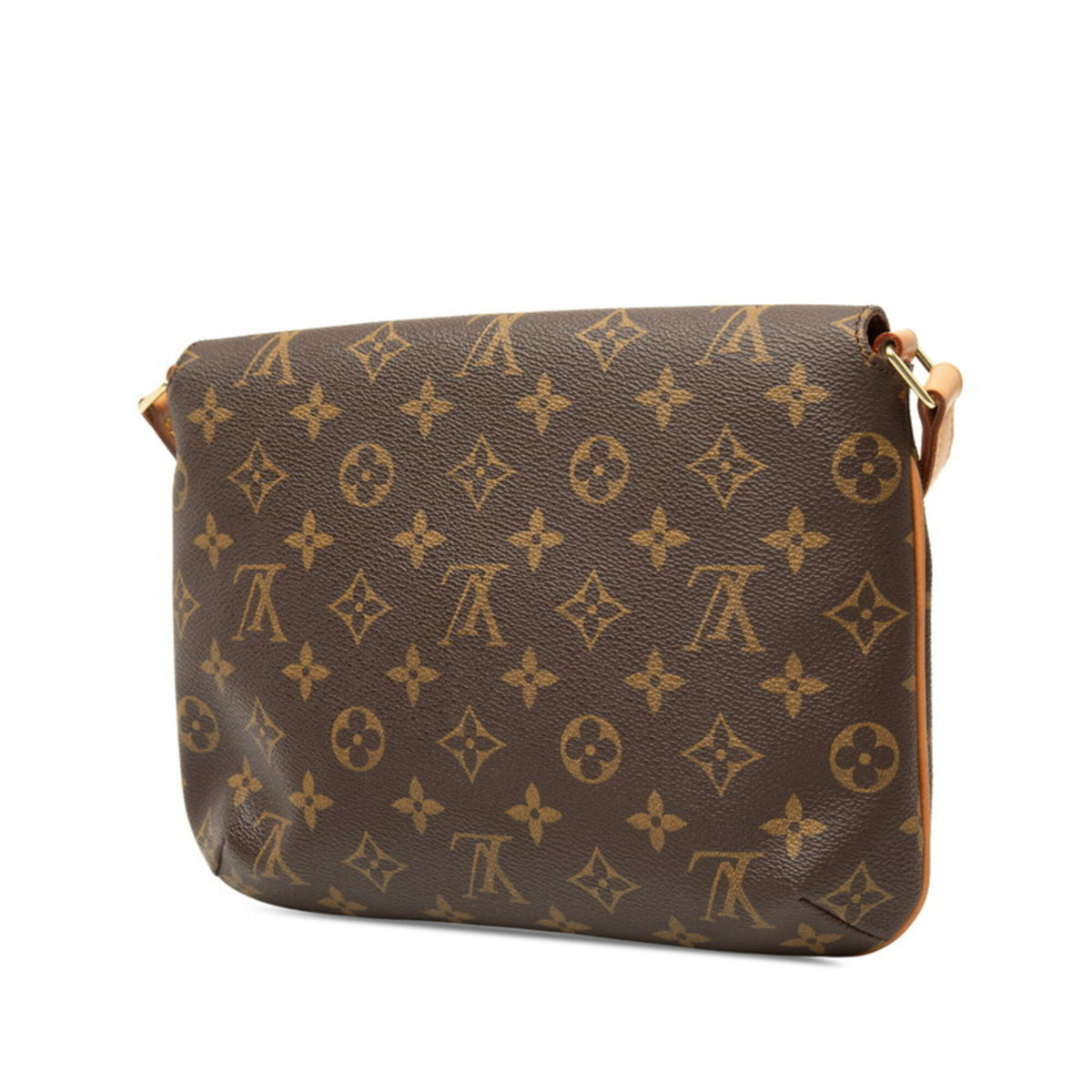 Louis Vuitton Brown Pvc Leather Shoulder Bag (Pre-Owned)