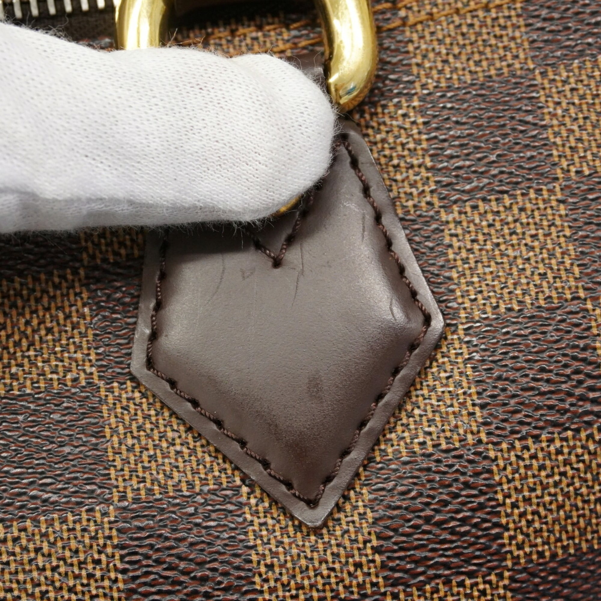 Louis Vuitton Ebene Handbag (Pre-Owned)